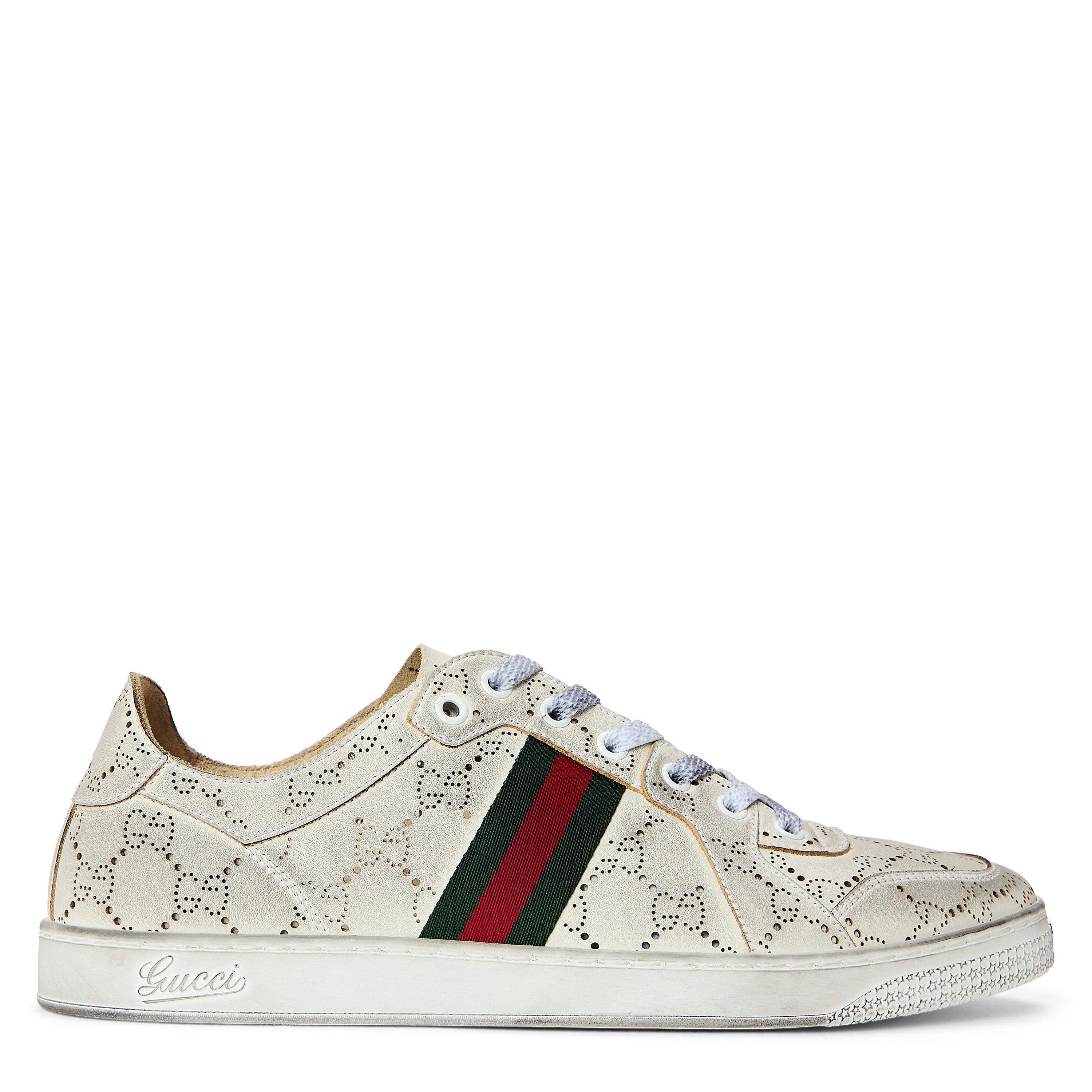 Gucci Men's Low-Top Trainers - White - Size 10 (44)