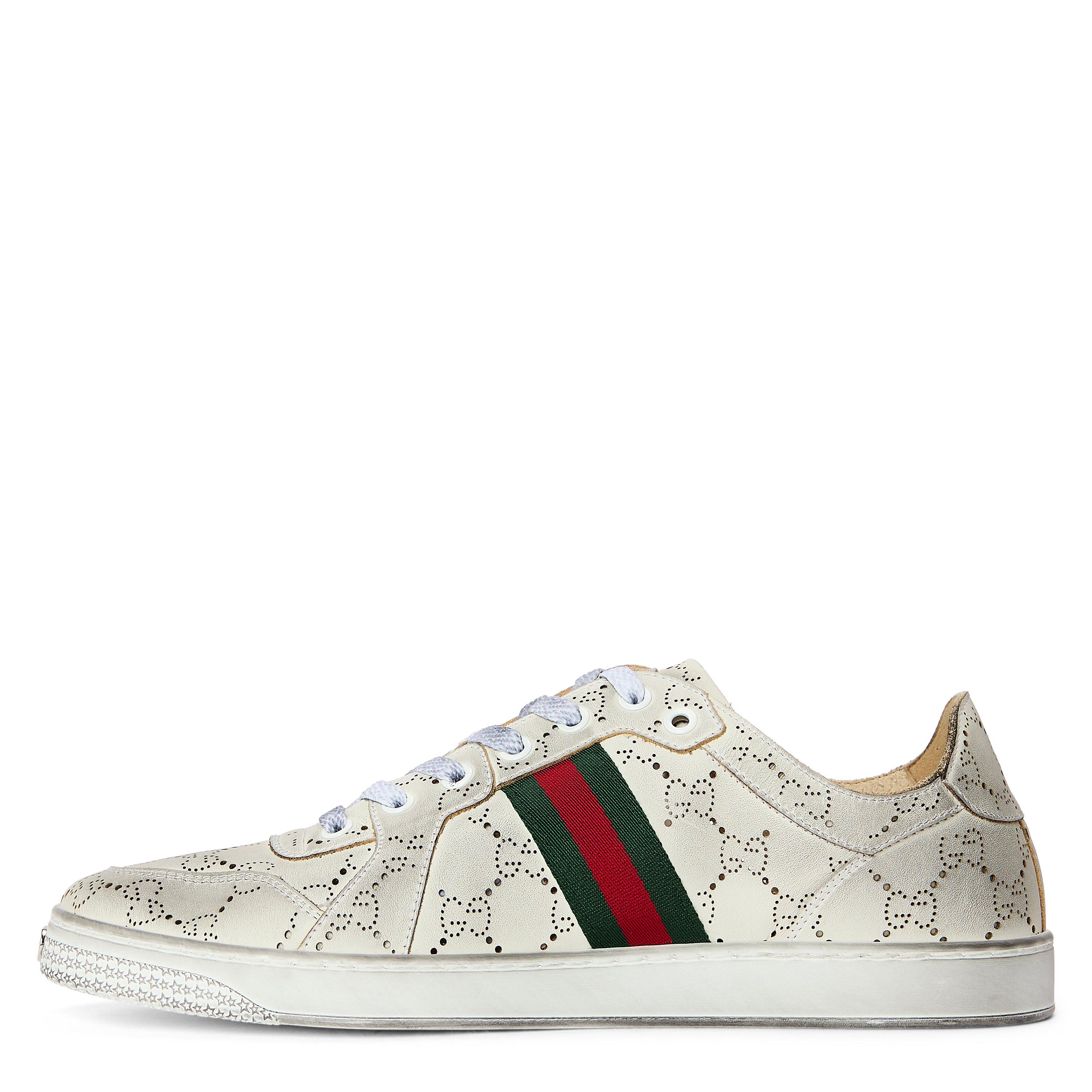 White - Gucci - Men's Low-Top Trainers - 2