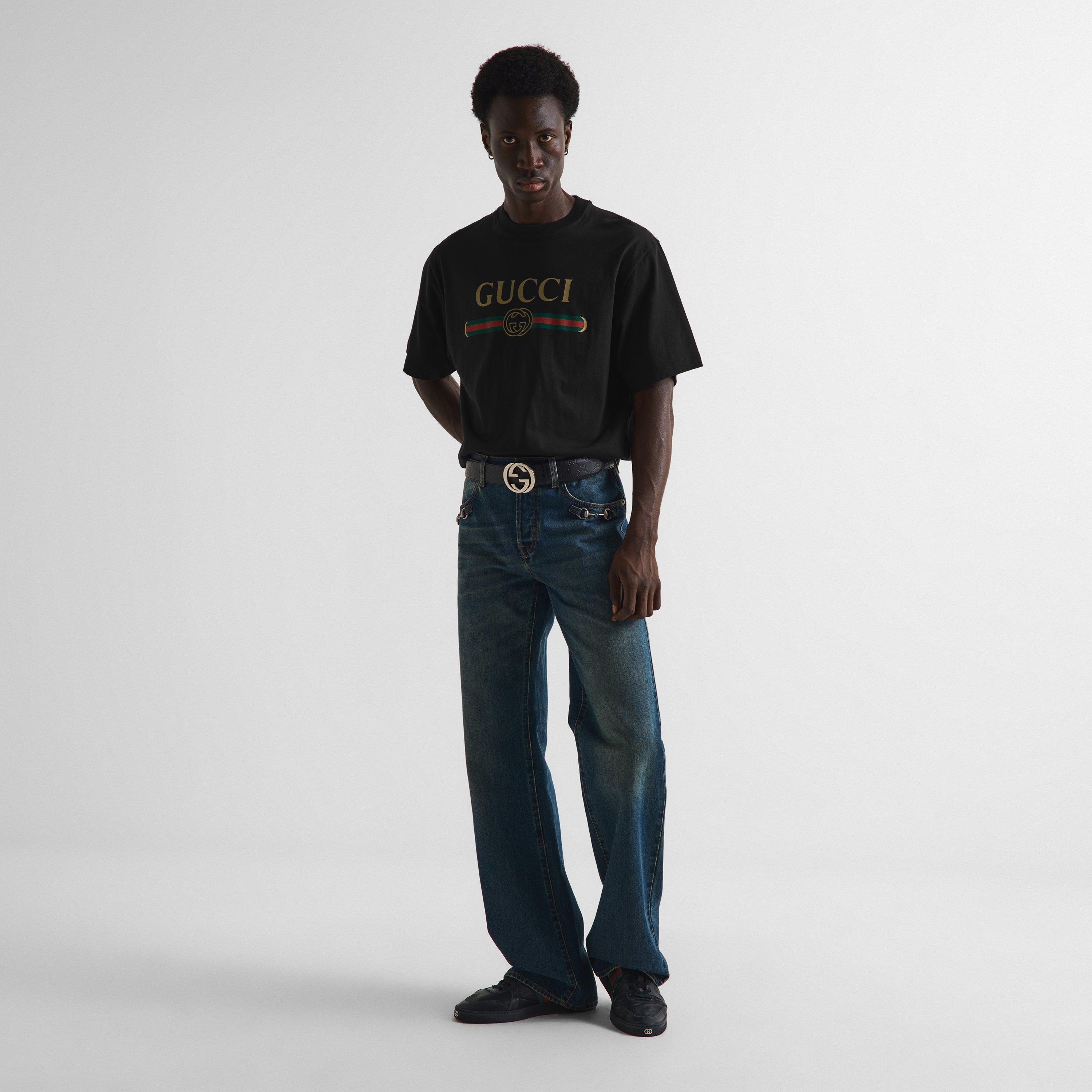 Black - Gucci - Men's Low-Top Trainers - 6
