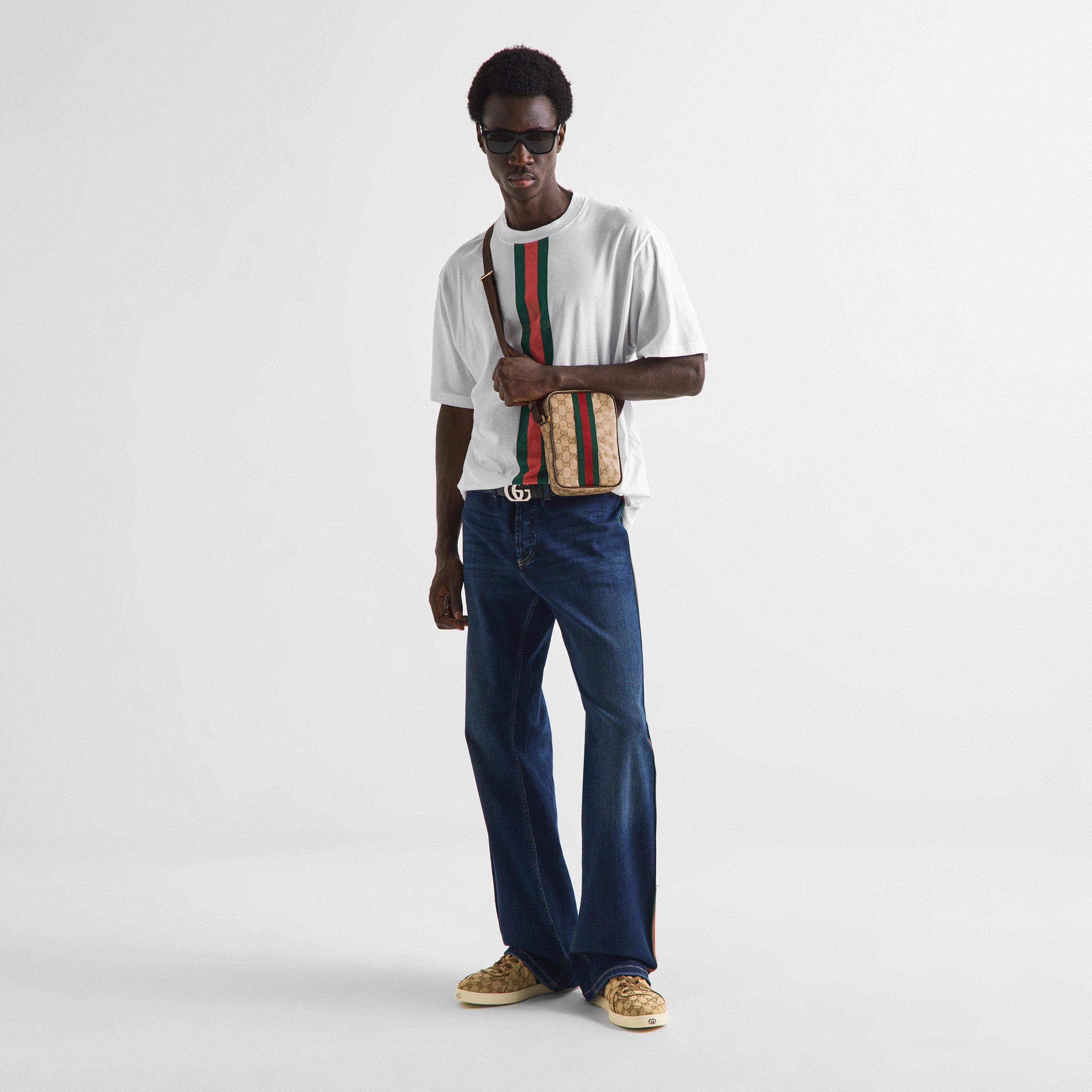 Sand/Cashew - Gucci - Men's Low-Top Trainers - 6