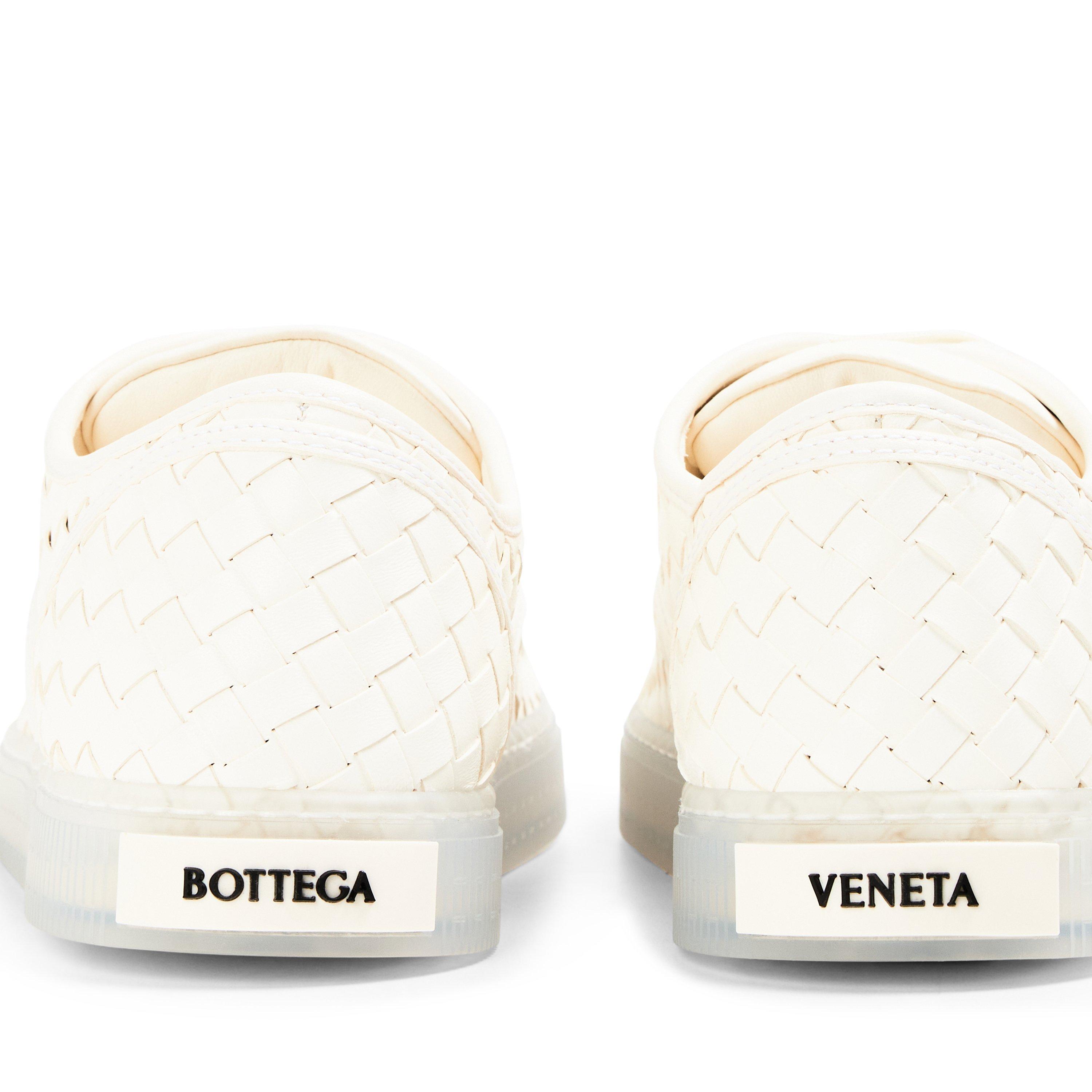 White - Bottega Veneta - Men's Low-Top Trainers - 3