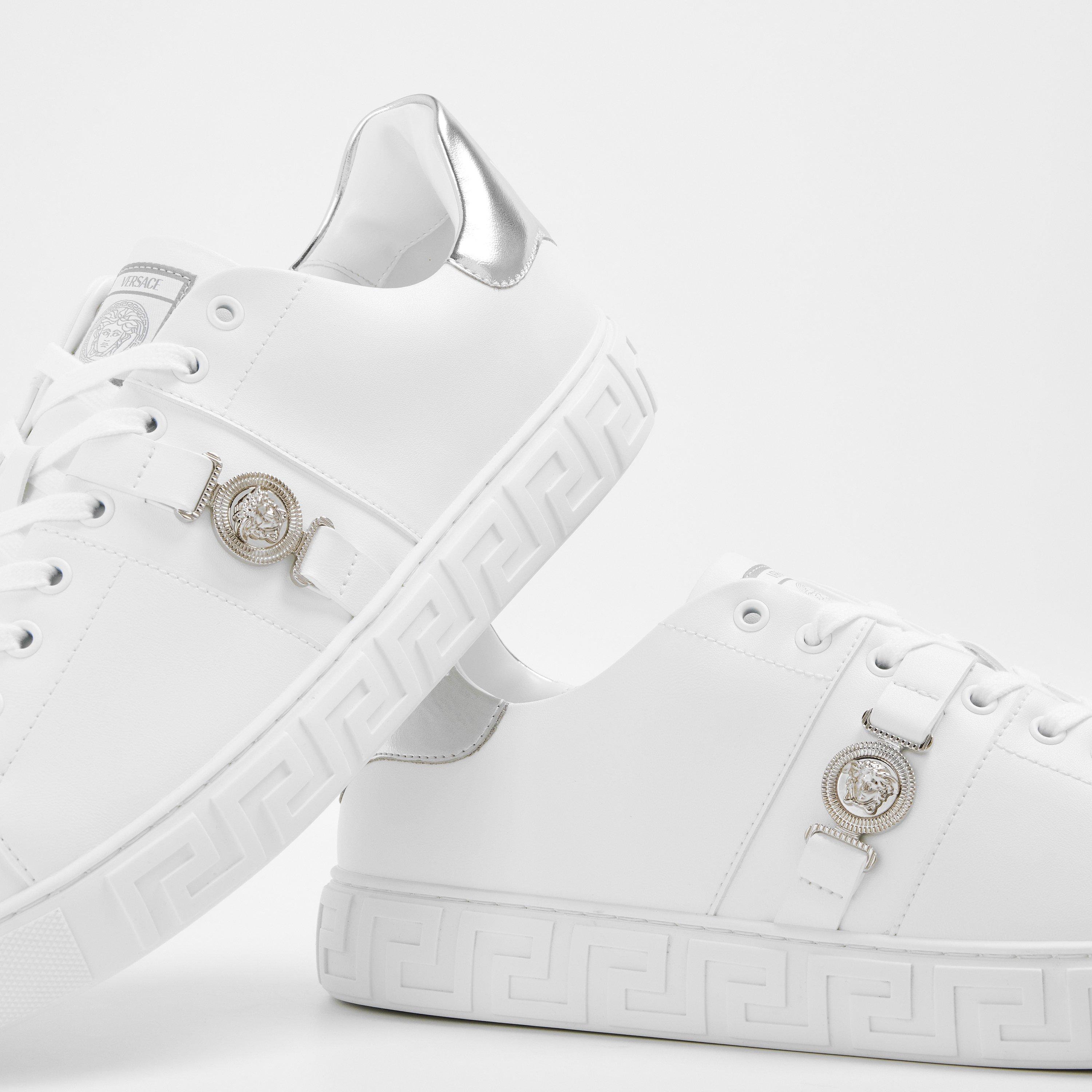 White/Silver - Versace - Versace Acc Sneaker Sn61 - 4