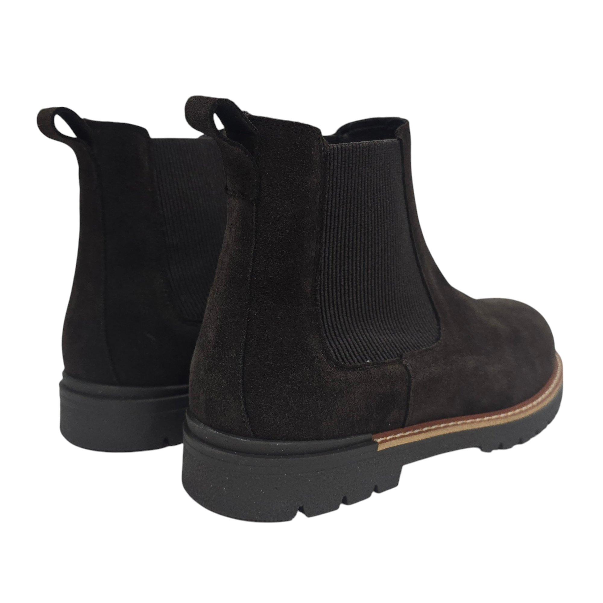 Brown - Firetrap - Men's Millau Suede Chelsea Boots - 4