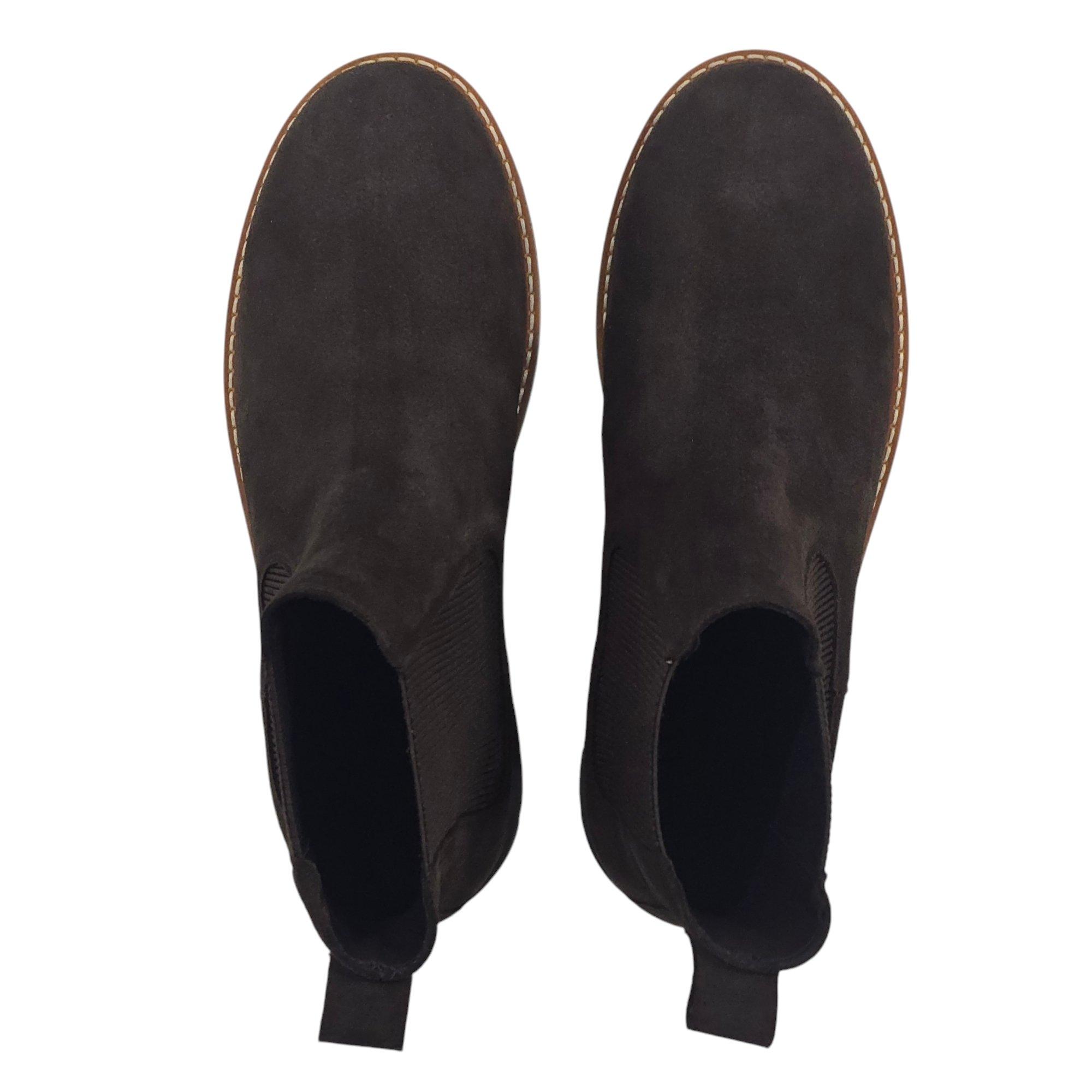 Brown - Firetrap - Men's Millau Suede Chelsea Boots - 5
