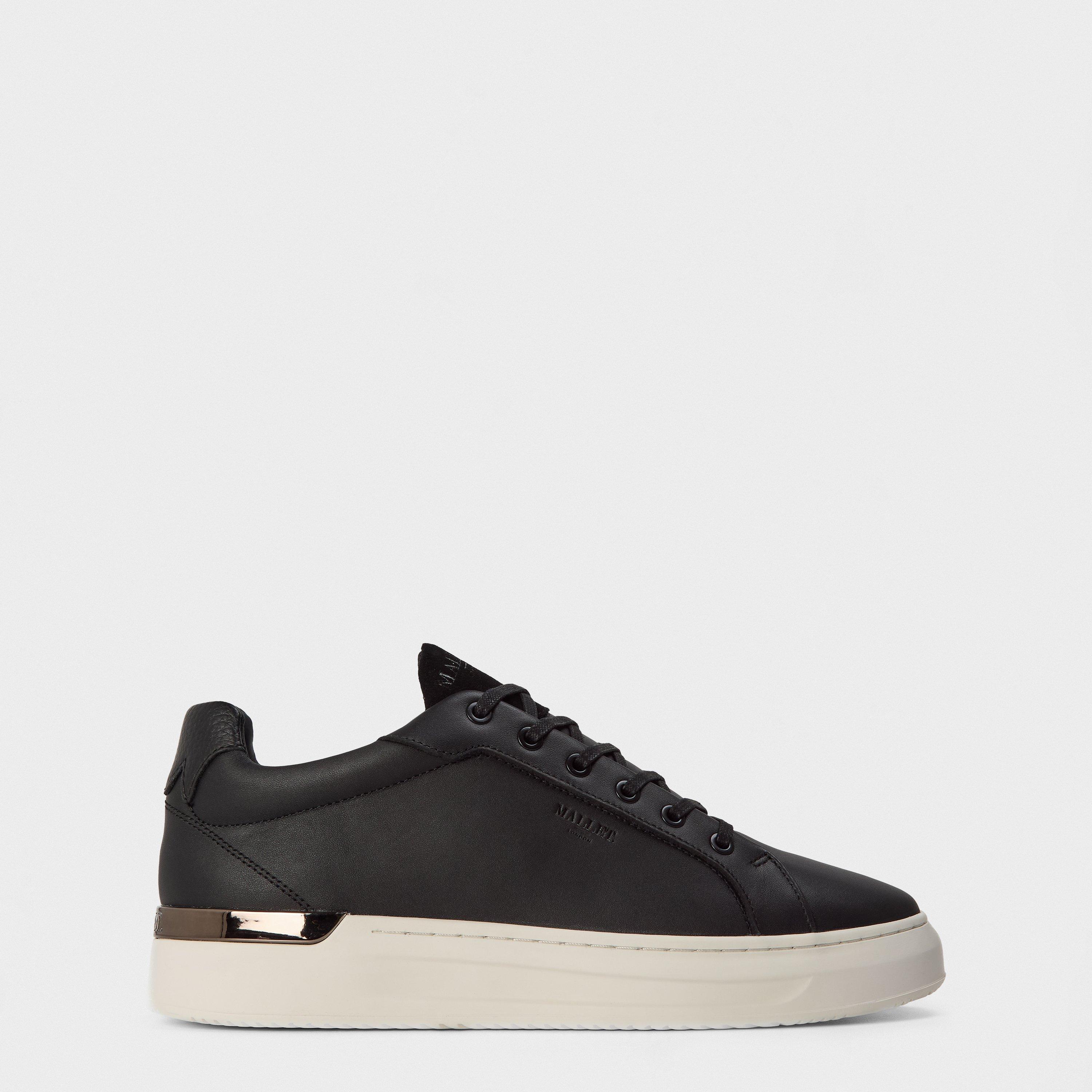 Black Leather - Mallet - Grftr Low Trainers - 1