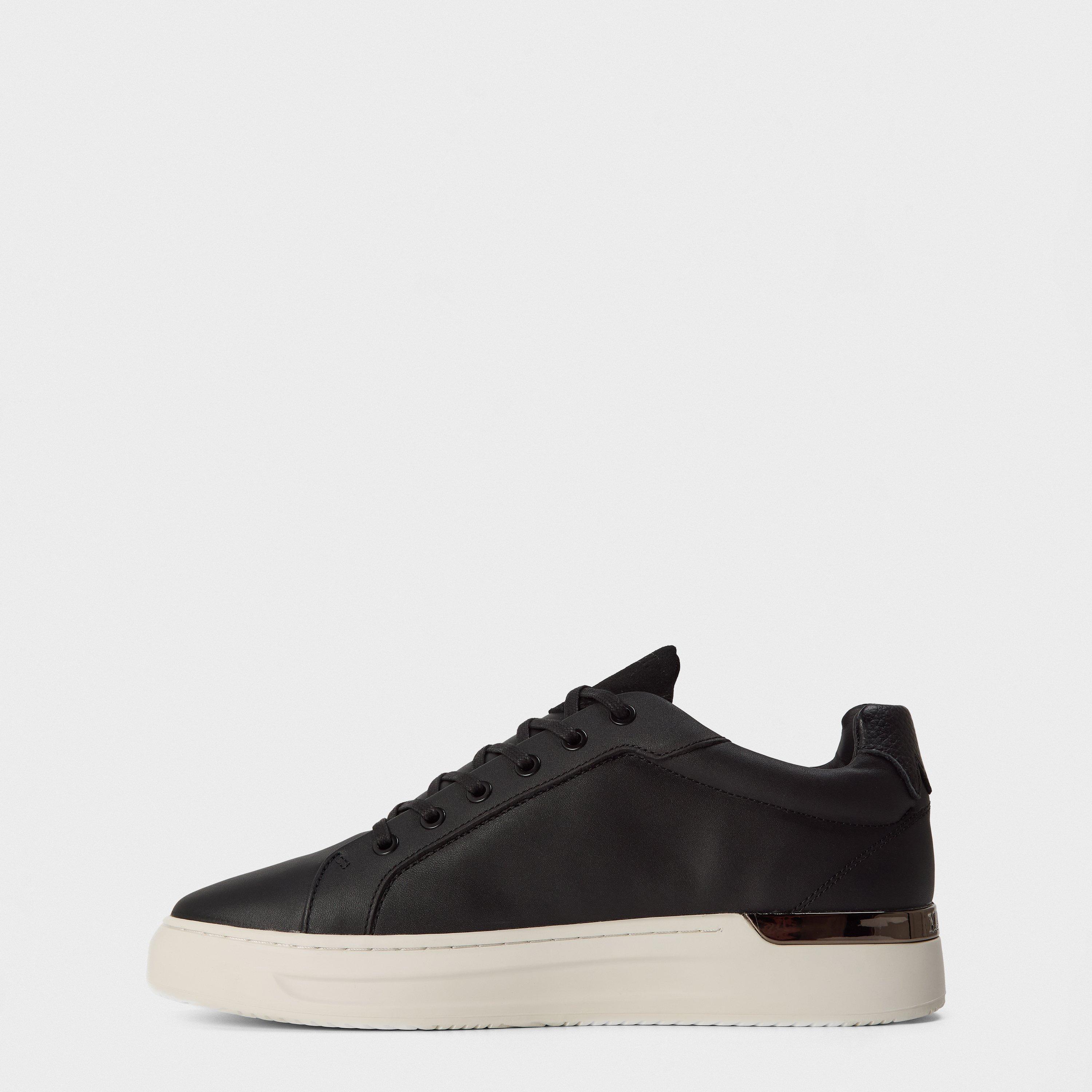 Black Leather - Mallet - Grftr Low Trainers - 2