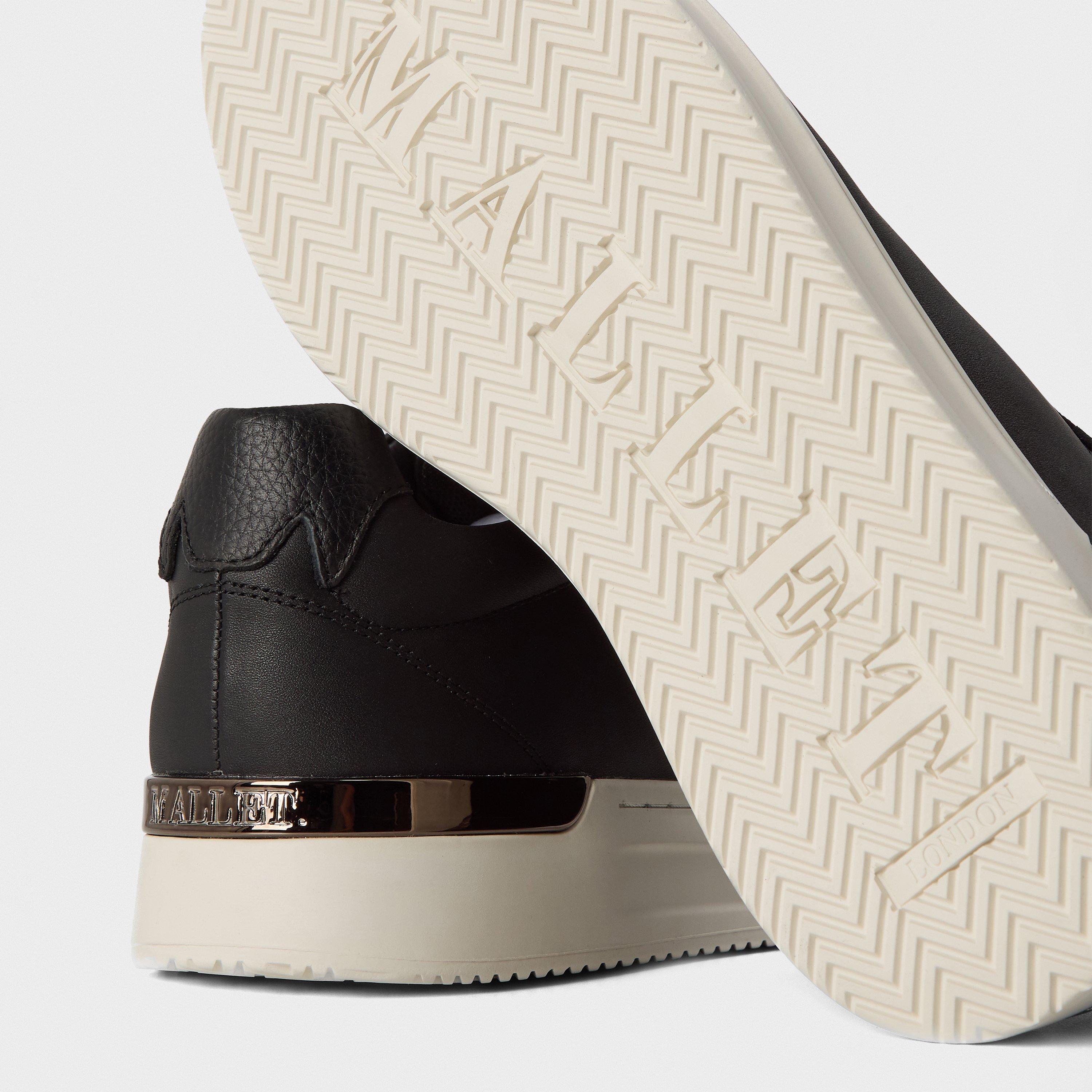 Black Leather - Mallet - Grftr Low Trainers - 5