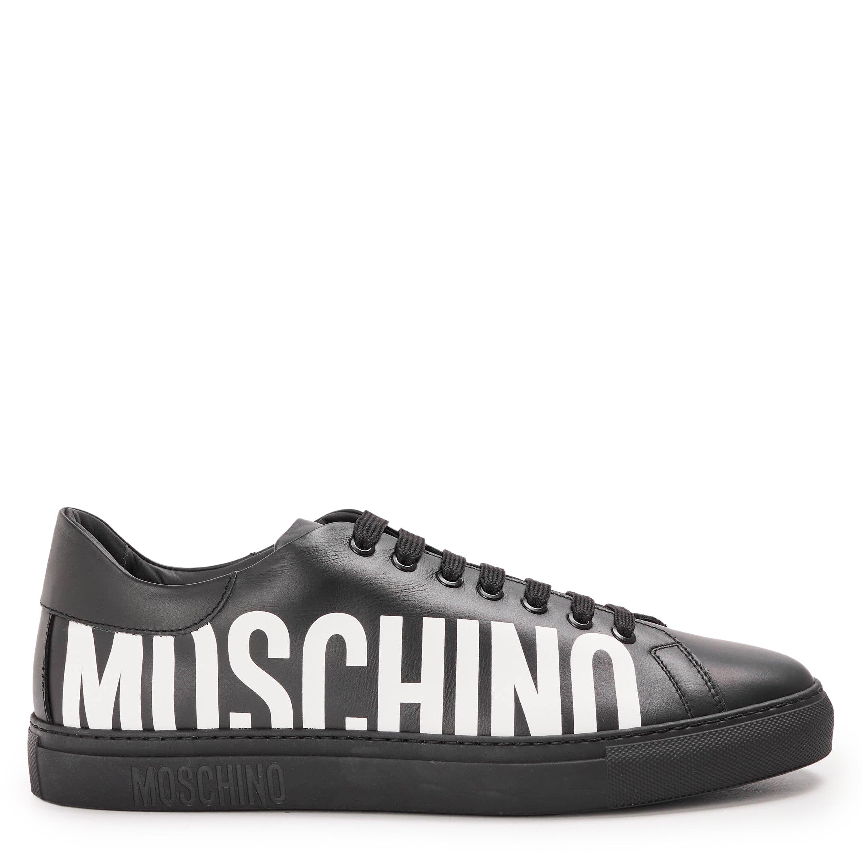 Moschino Men's Low-Top Trainers - Black - Size 11 (45)