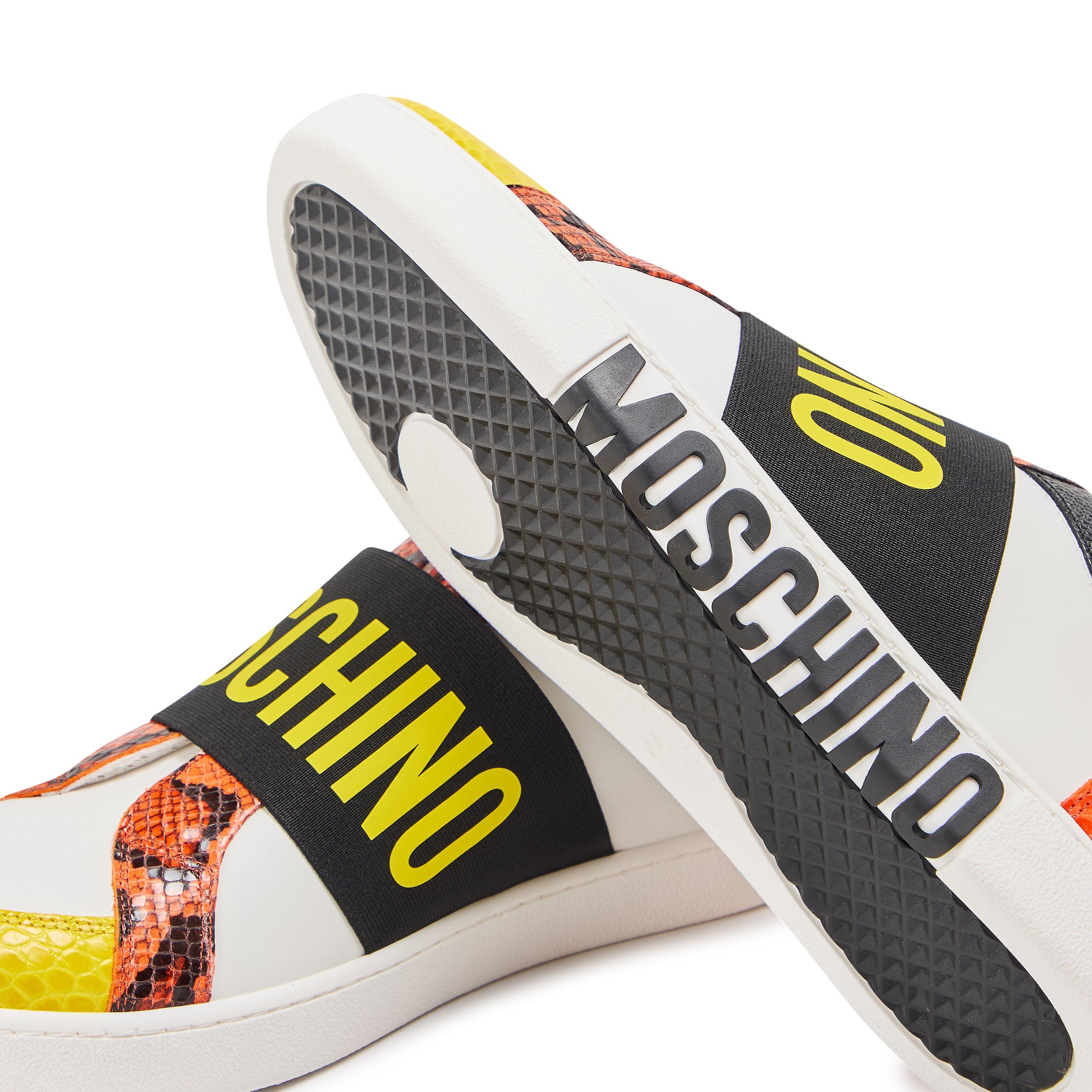 White - Moschino - Moschino Block Trnr Sn99 - 3