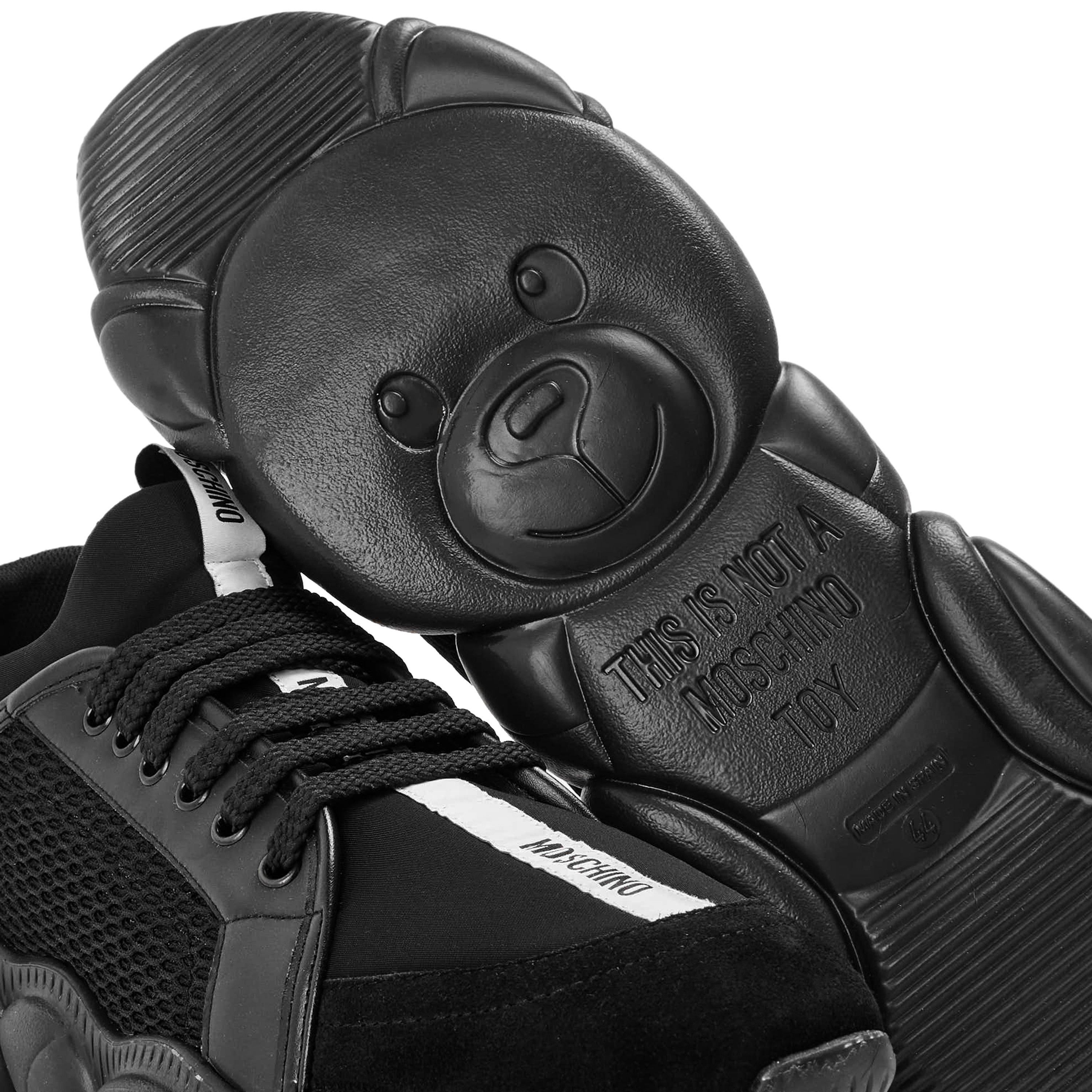 Black - Moschino - Moschino Teddy Snkr Sn99 - 3