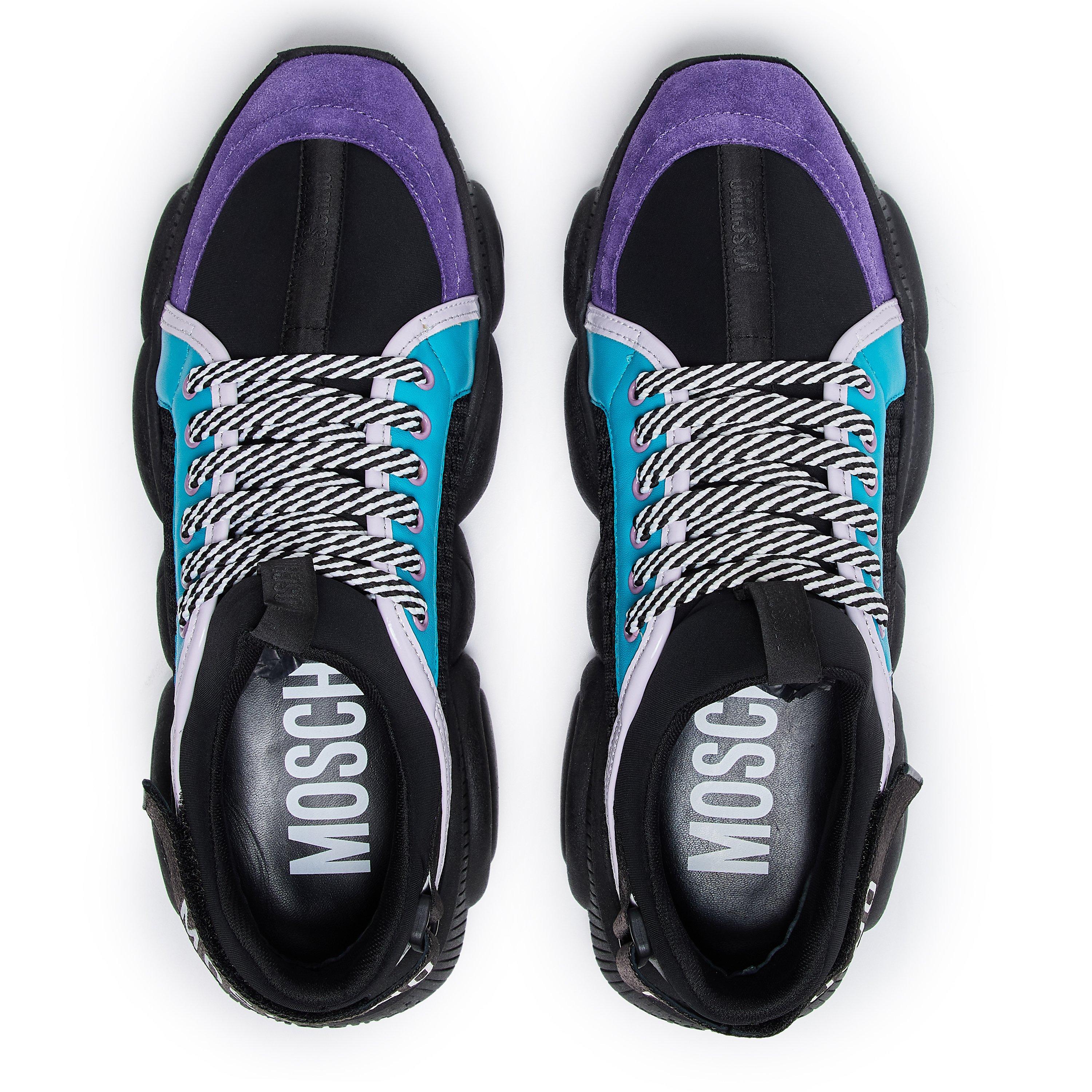 Black - Moschino - Moschino Block Trnr Sn99 - 4