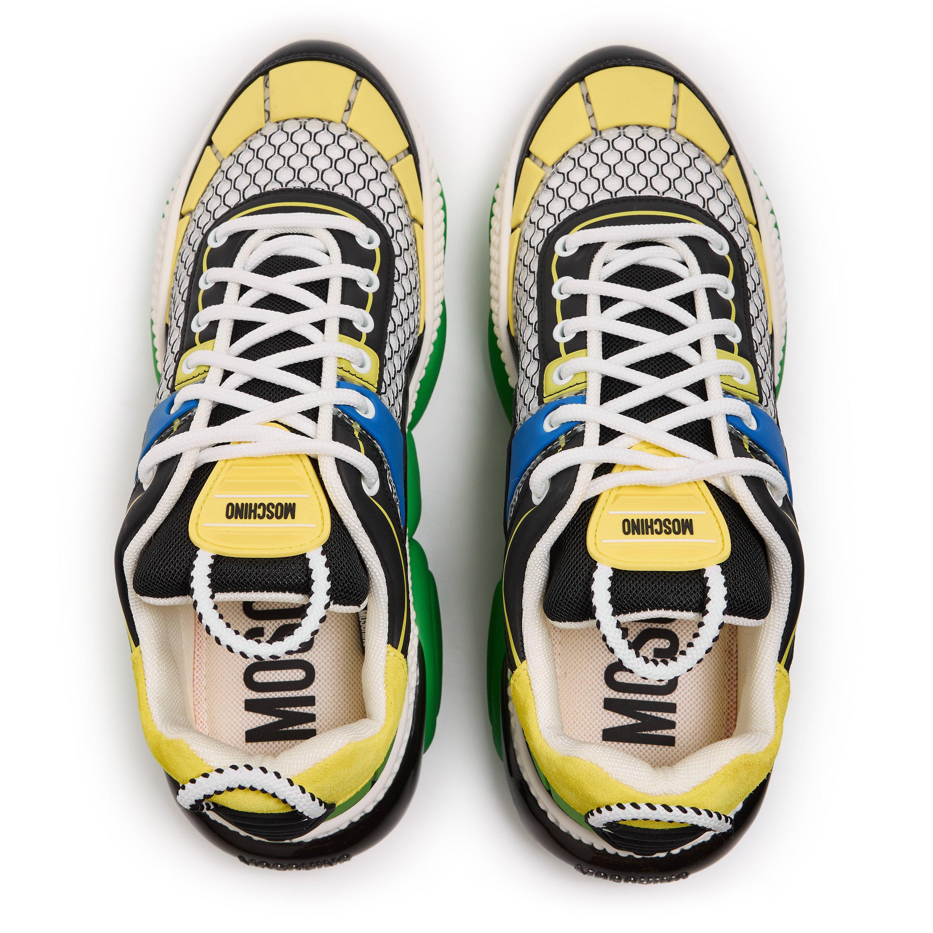 White - Moschino - Moschino Block Trnr Sn99 - 4