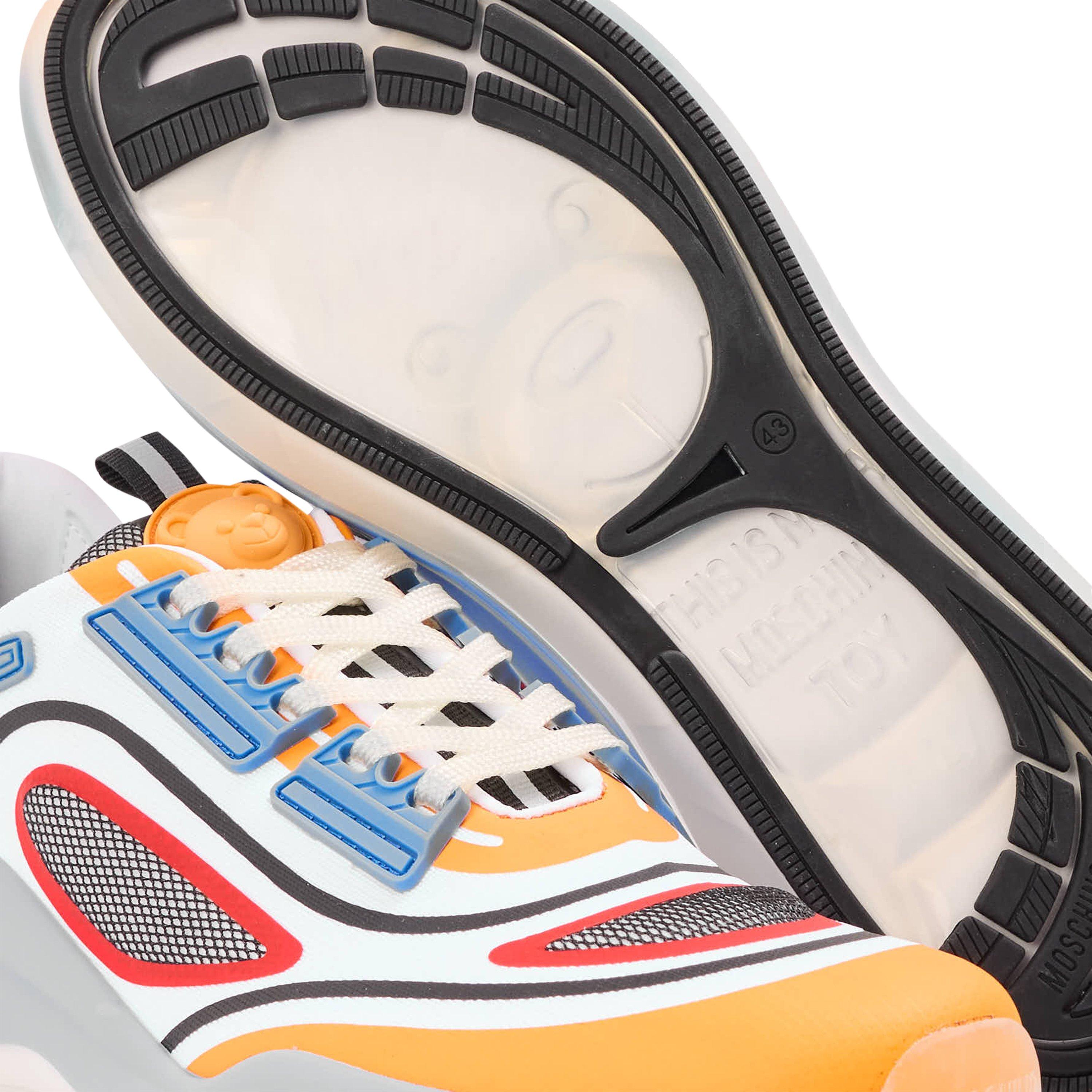 Multicoloured - Moschino - Men's Low-Top Trainers - 3