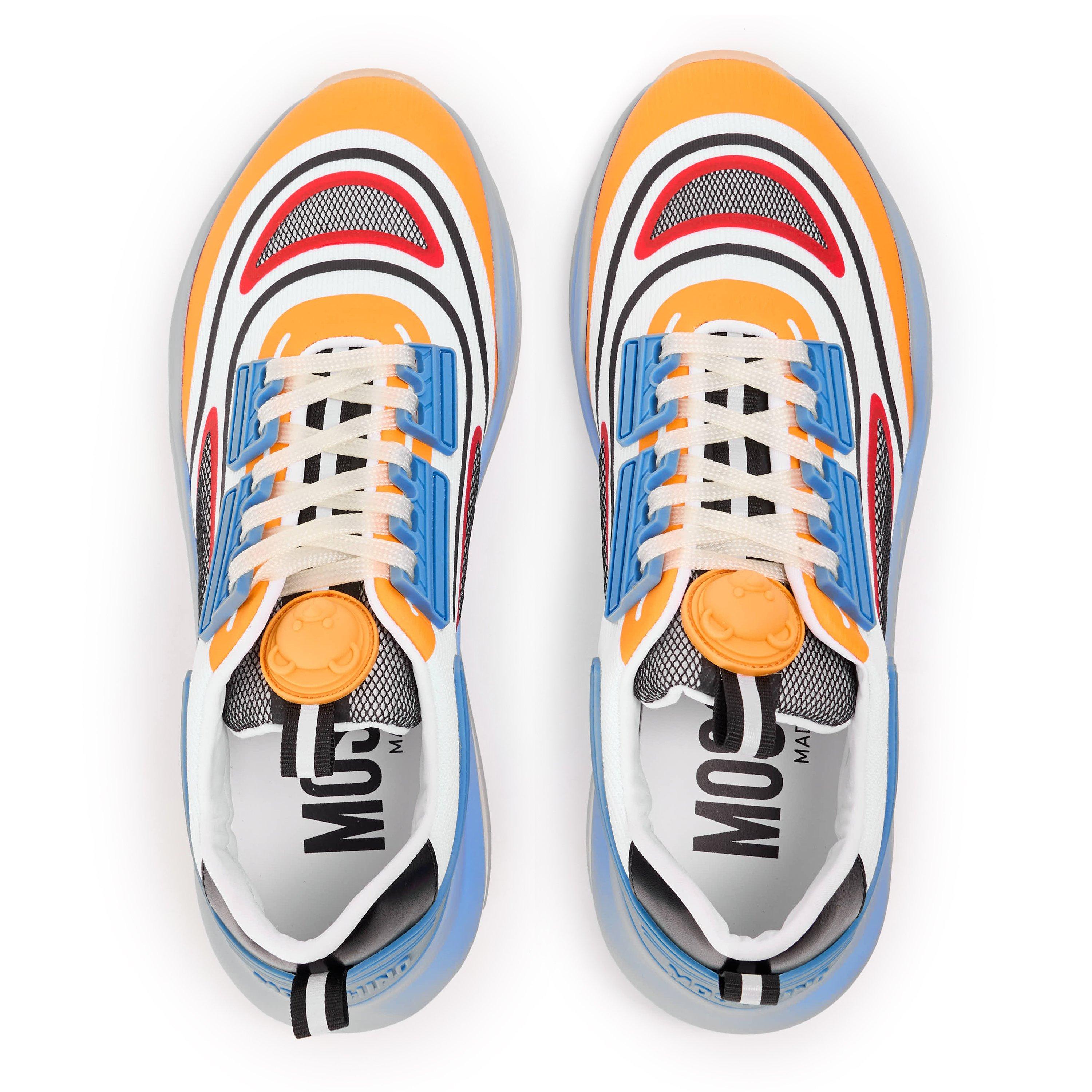 Multicoloured - Moschino - Men's Low-Top Trainers - 4