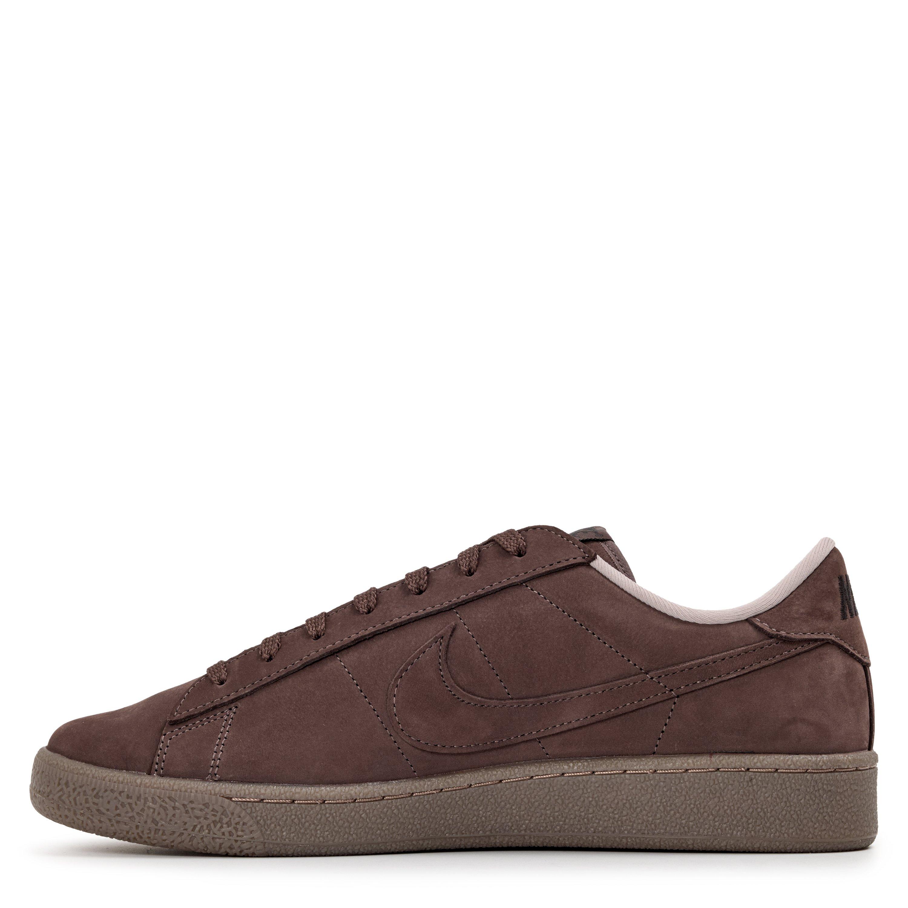 Chocolate - Nike - Men's Tennis Classic Leather Low-Top Trainers - 2