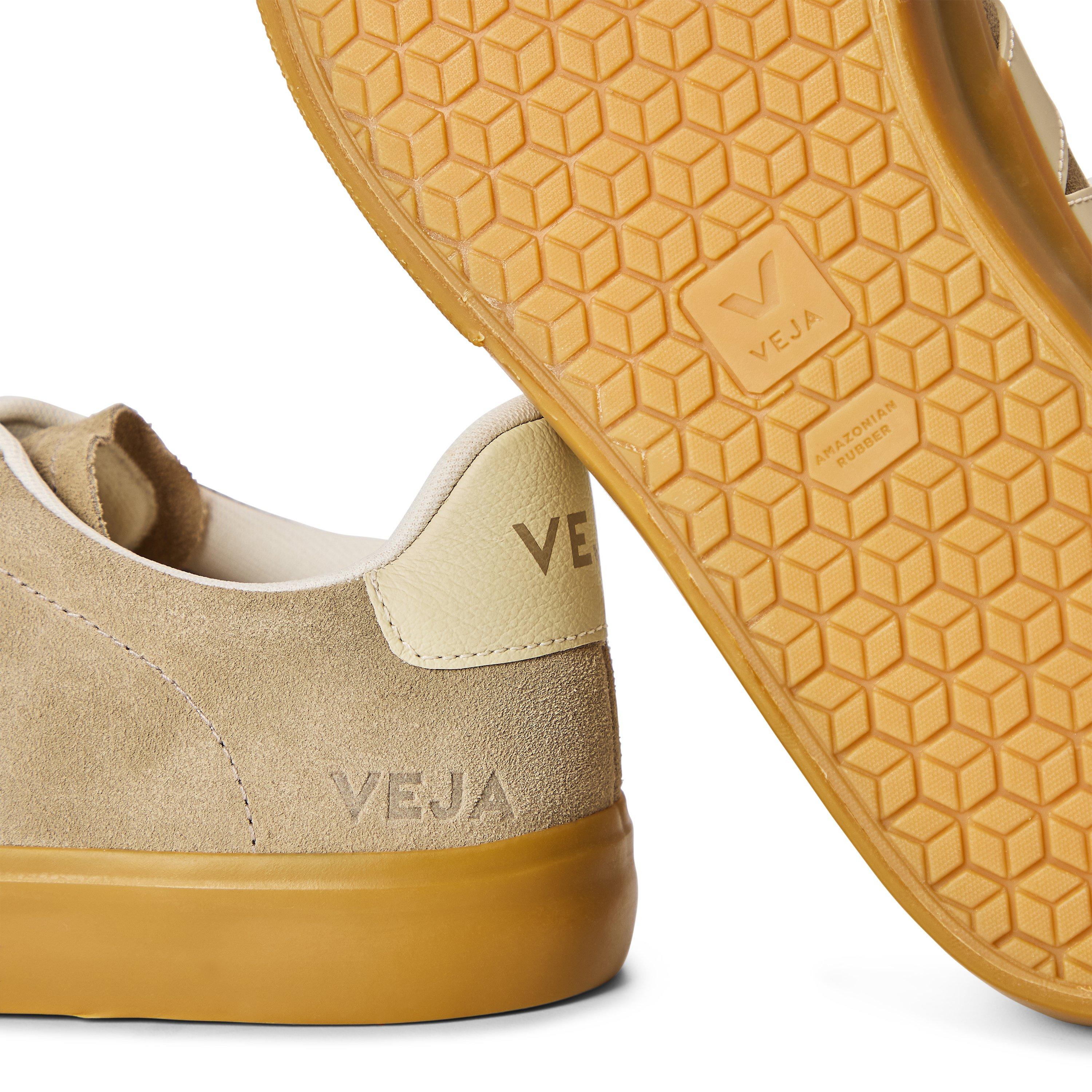 Taupe Pierre - Veja - Campo Suede Trainers - 3