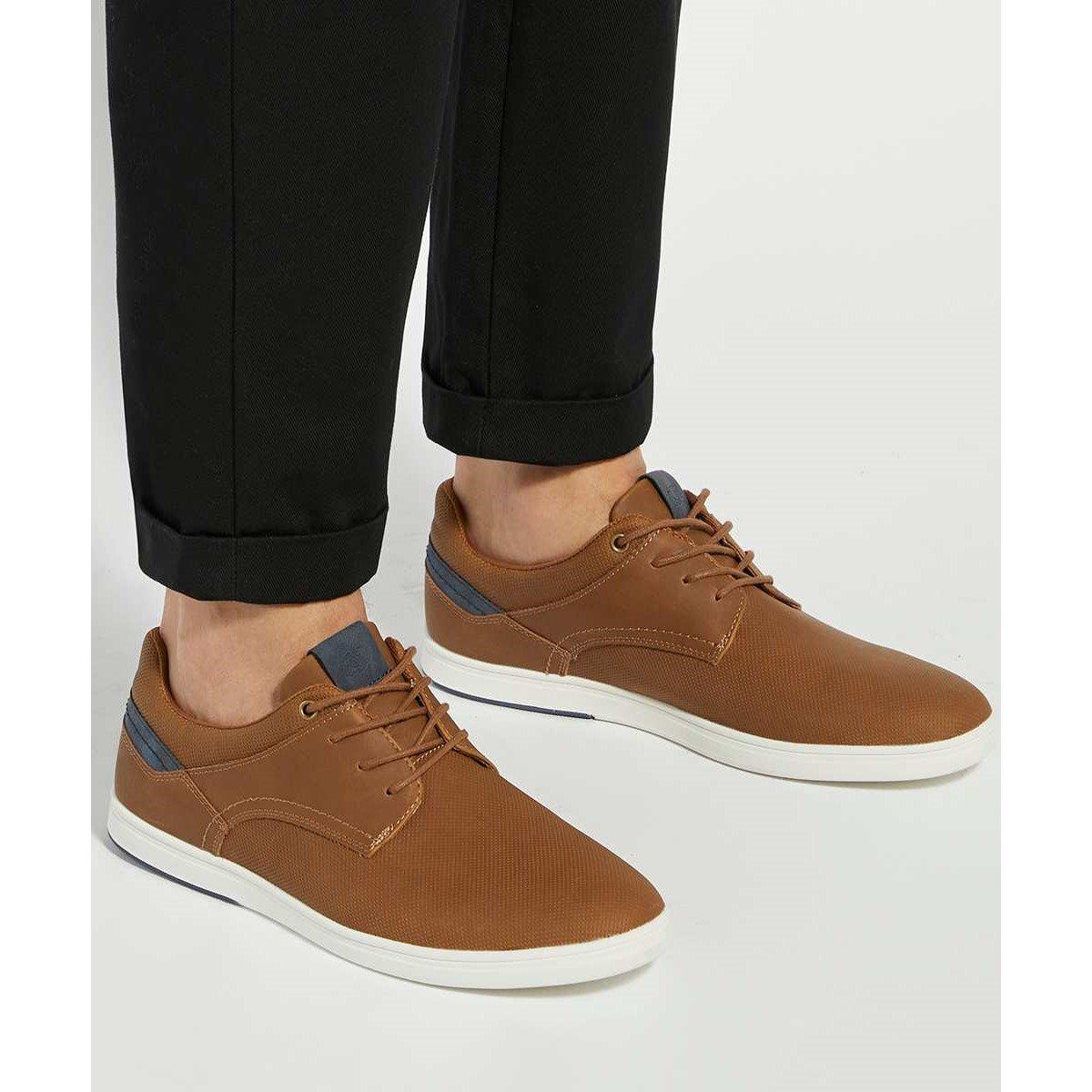 TAN - Dune London - Men's Low-Top Trainers - 5