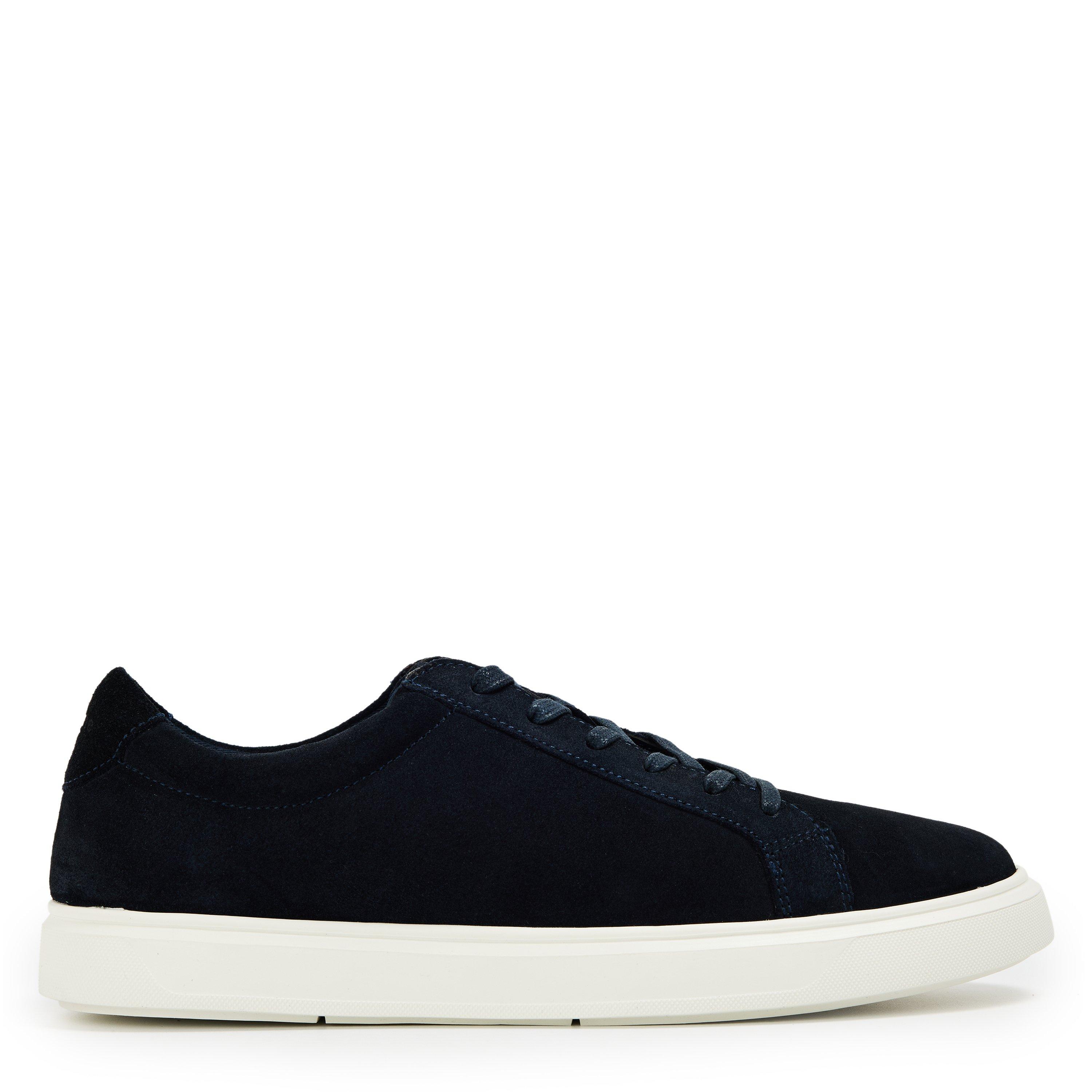 Navy - Dune London - Men's Low-Top Trainers - 1