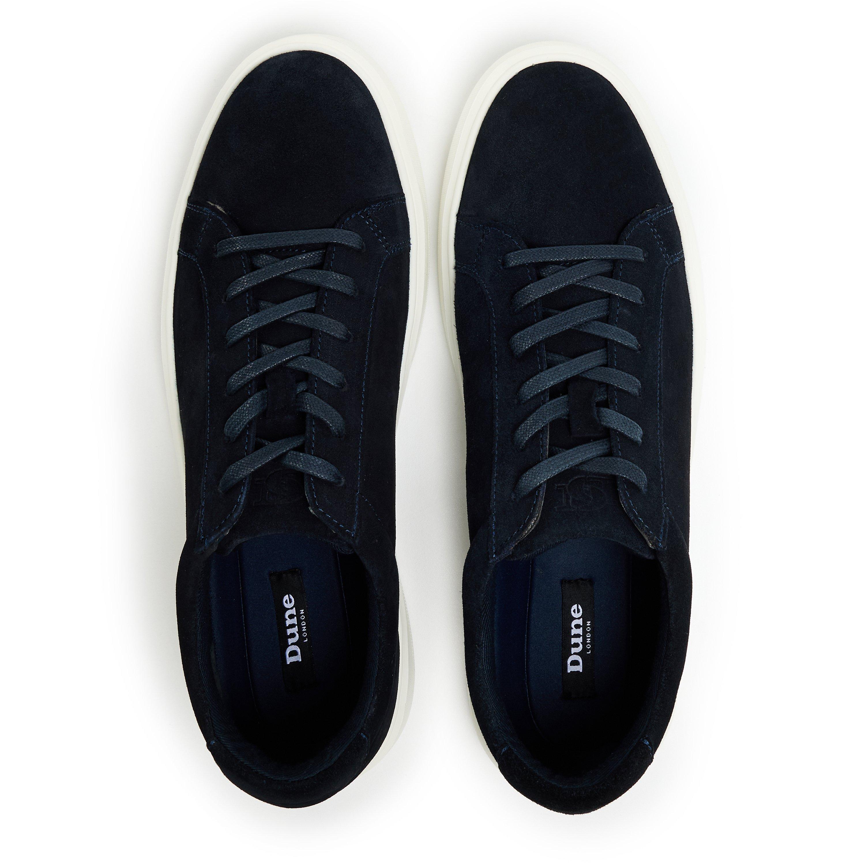 Navy - Dune London - Men's Low-Top Trainers - 4