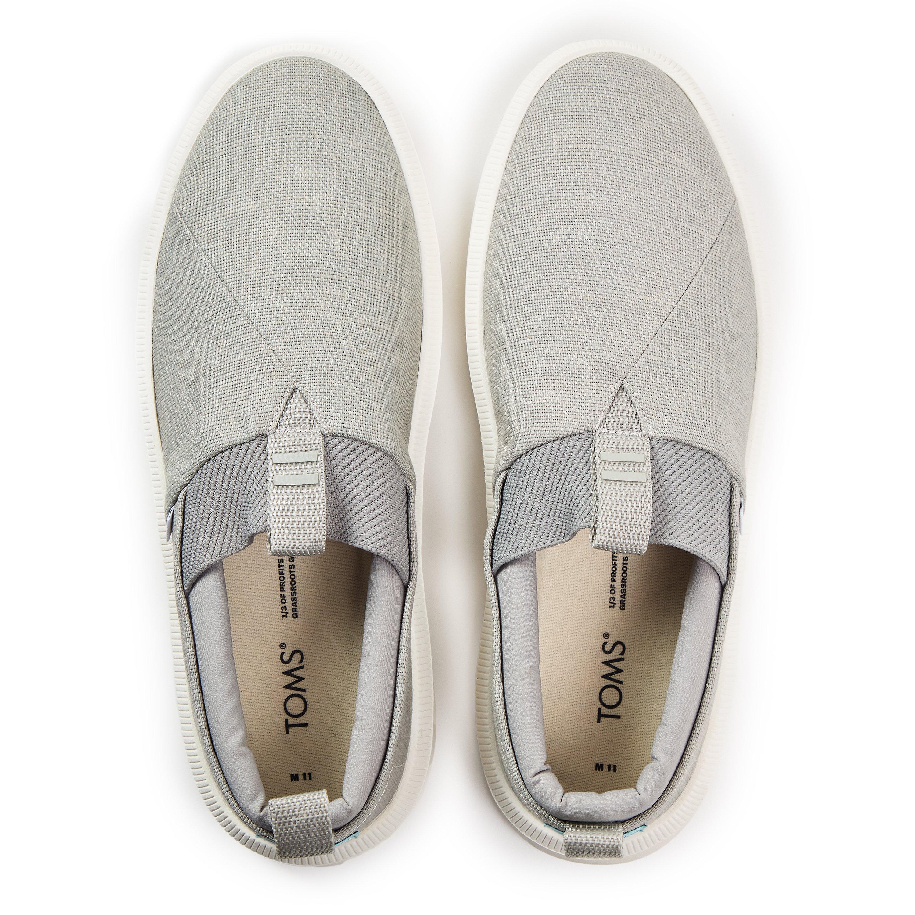 Grey - Toms - Cnvs Alparo Sneaker Mens - 4