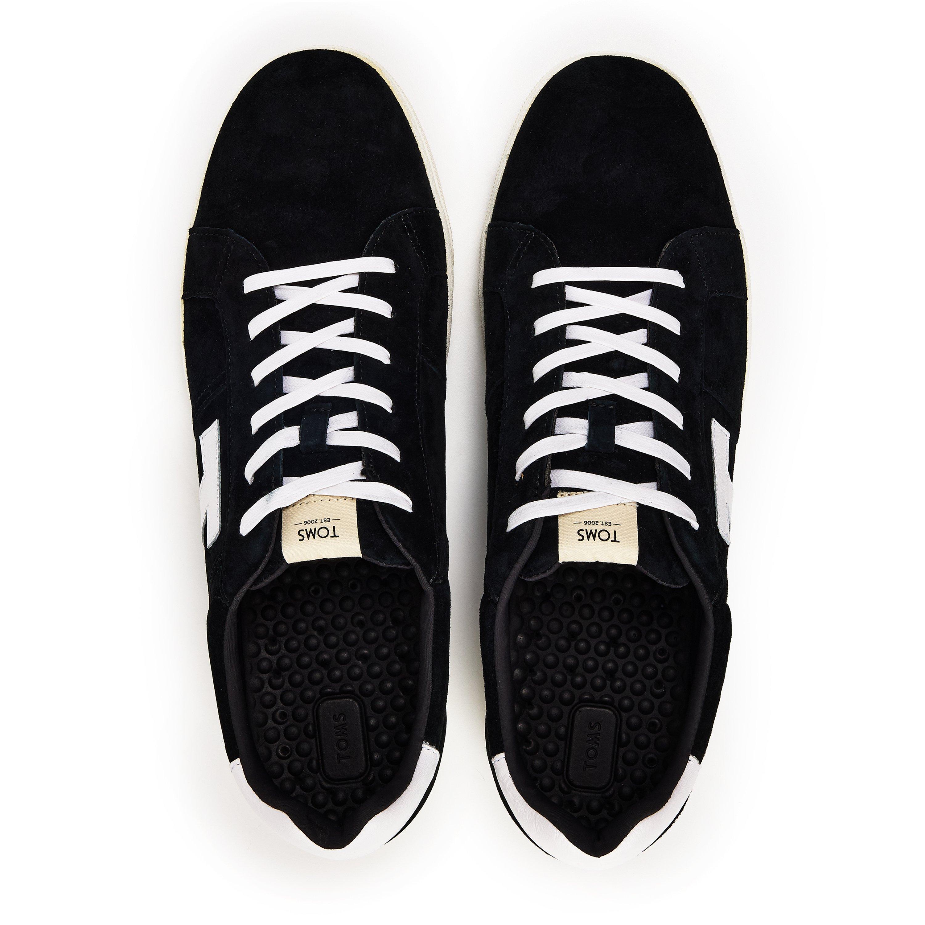 Nero - Toms - Suede Sneaker Mens - 4