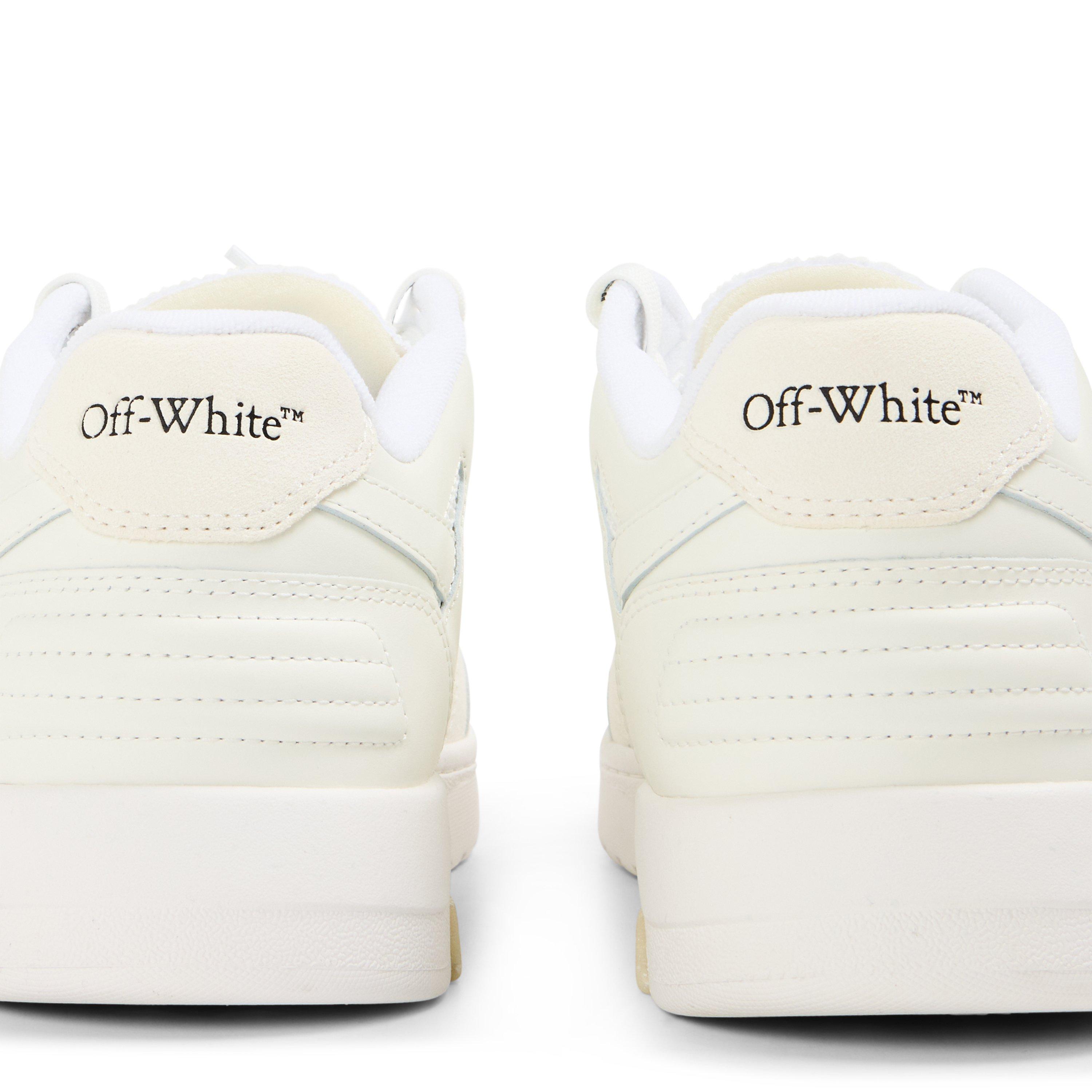 White/White - Off White - Mens Slim Low Calfskin Leather Trainers - 3