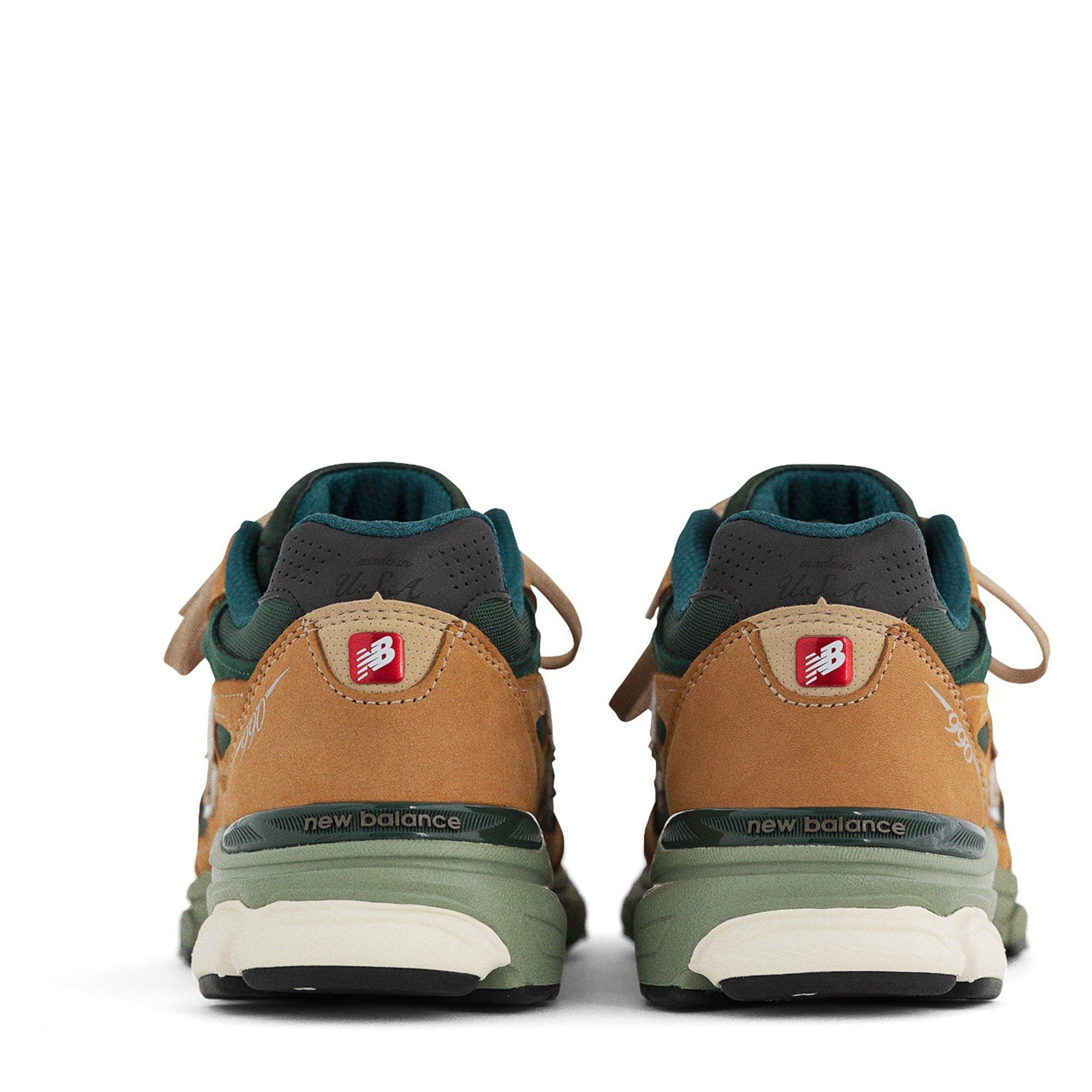 White/Grey - New Balance - 990s Trainers - 3