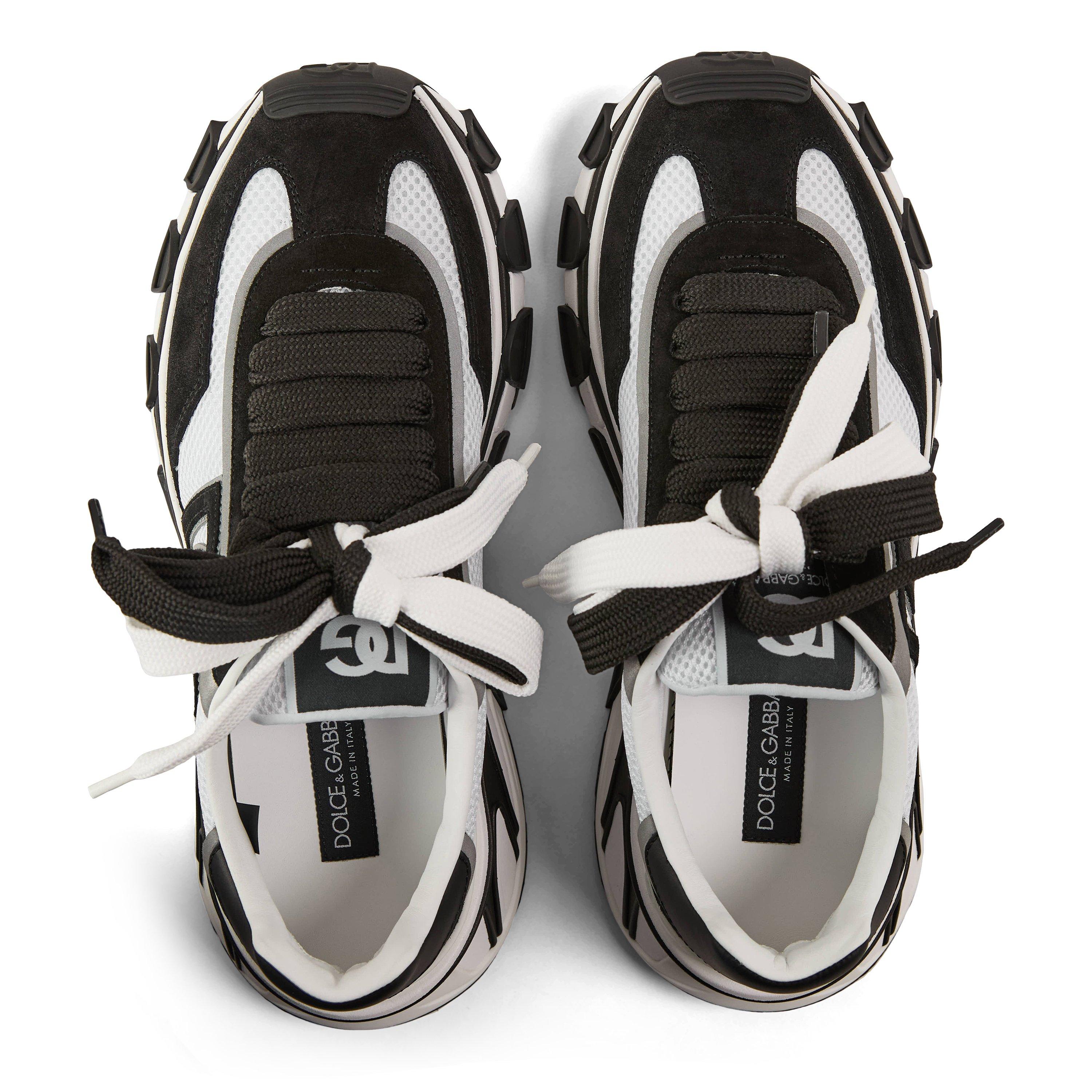 White/Black - Dolce and Gabbana - DG Frami Mesh Runner Sn61 - 4