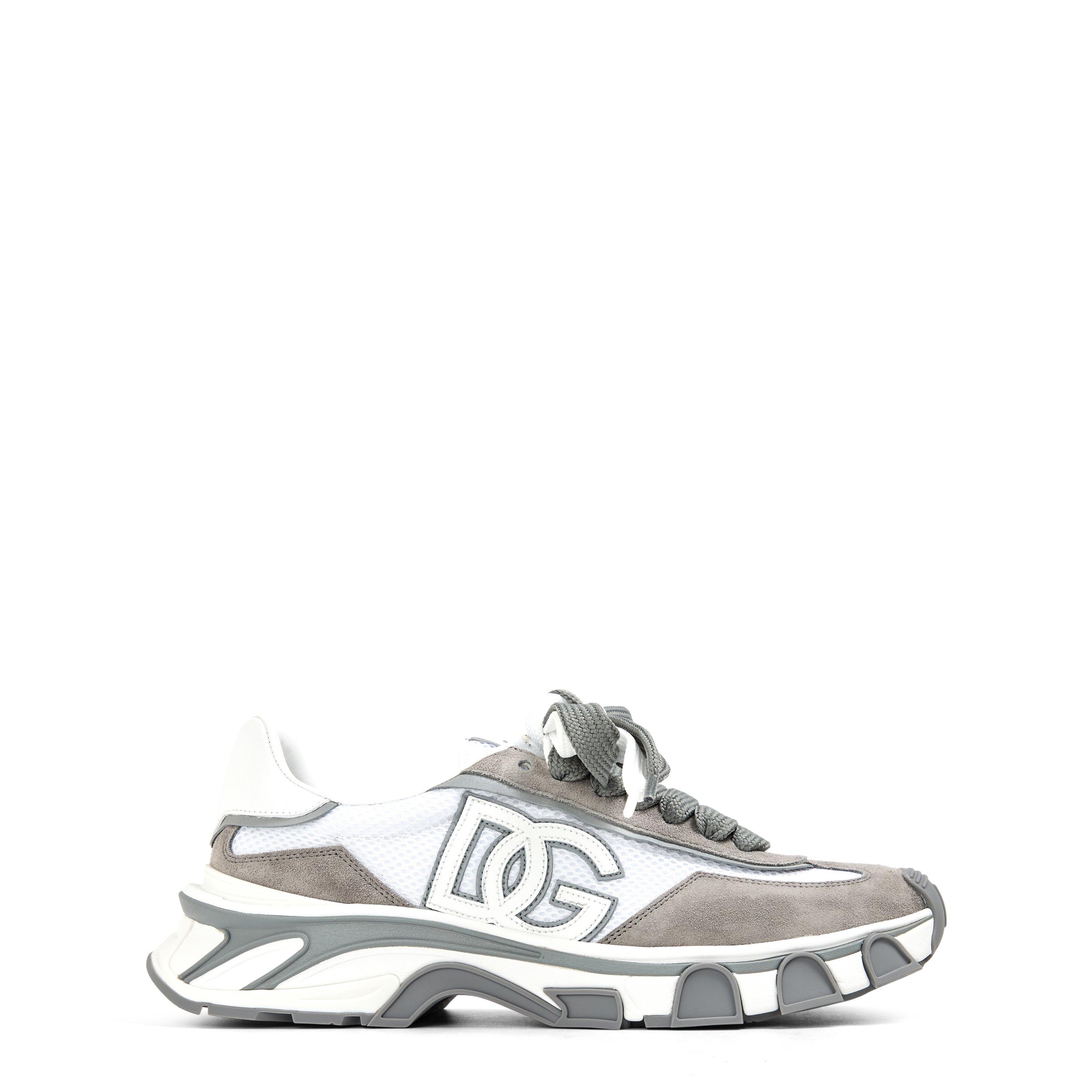 Dolce and Gabbana DG Frami Mesh Runner Sn61 - White/Grey - Size 8 (42)