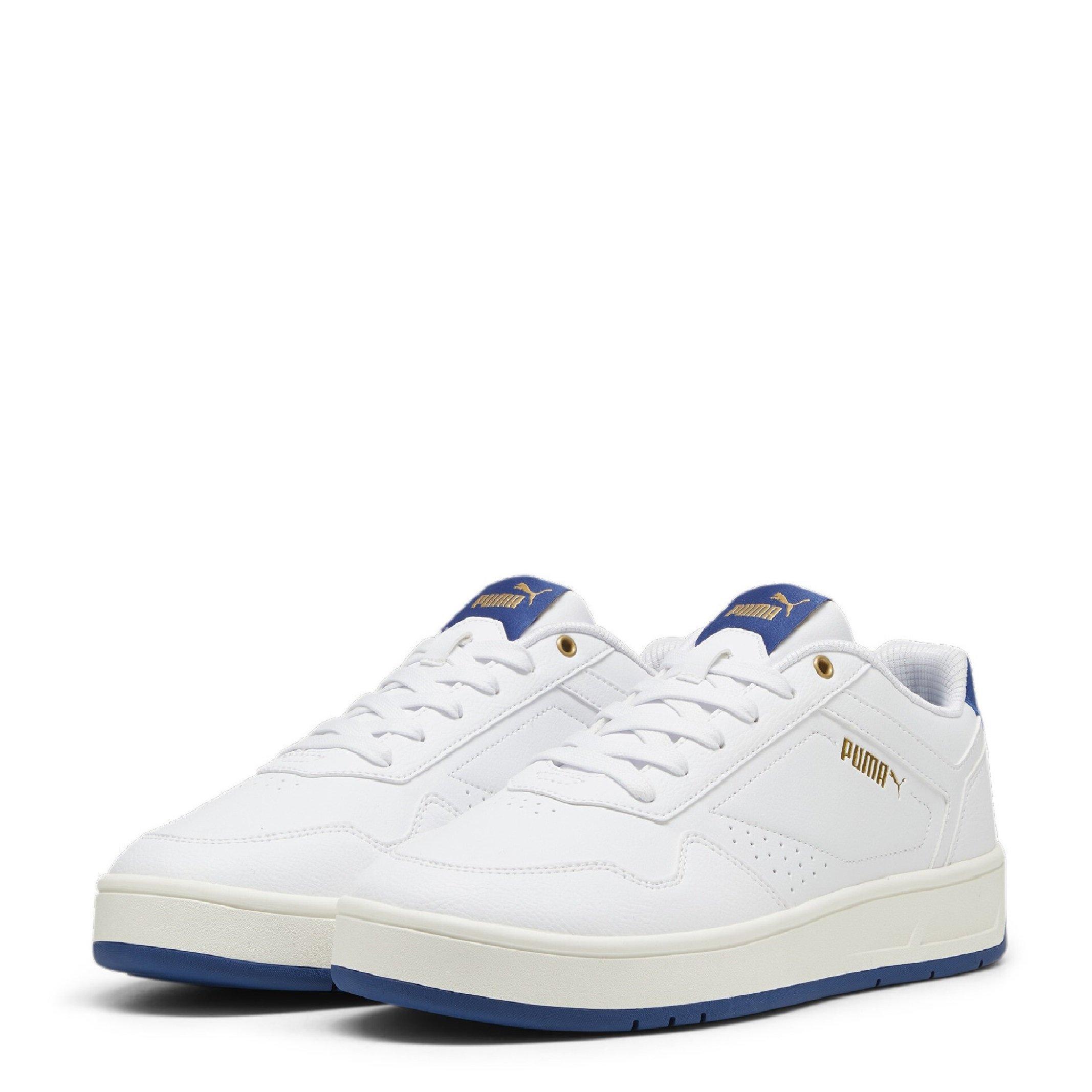 Wht-Clyde-Gold - Puma - Court Classic Mens Trainers - 1