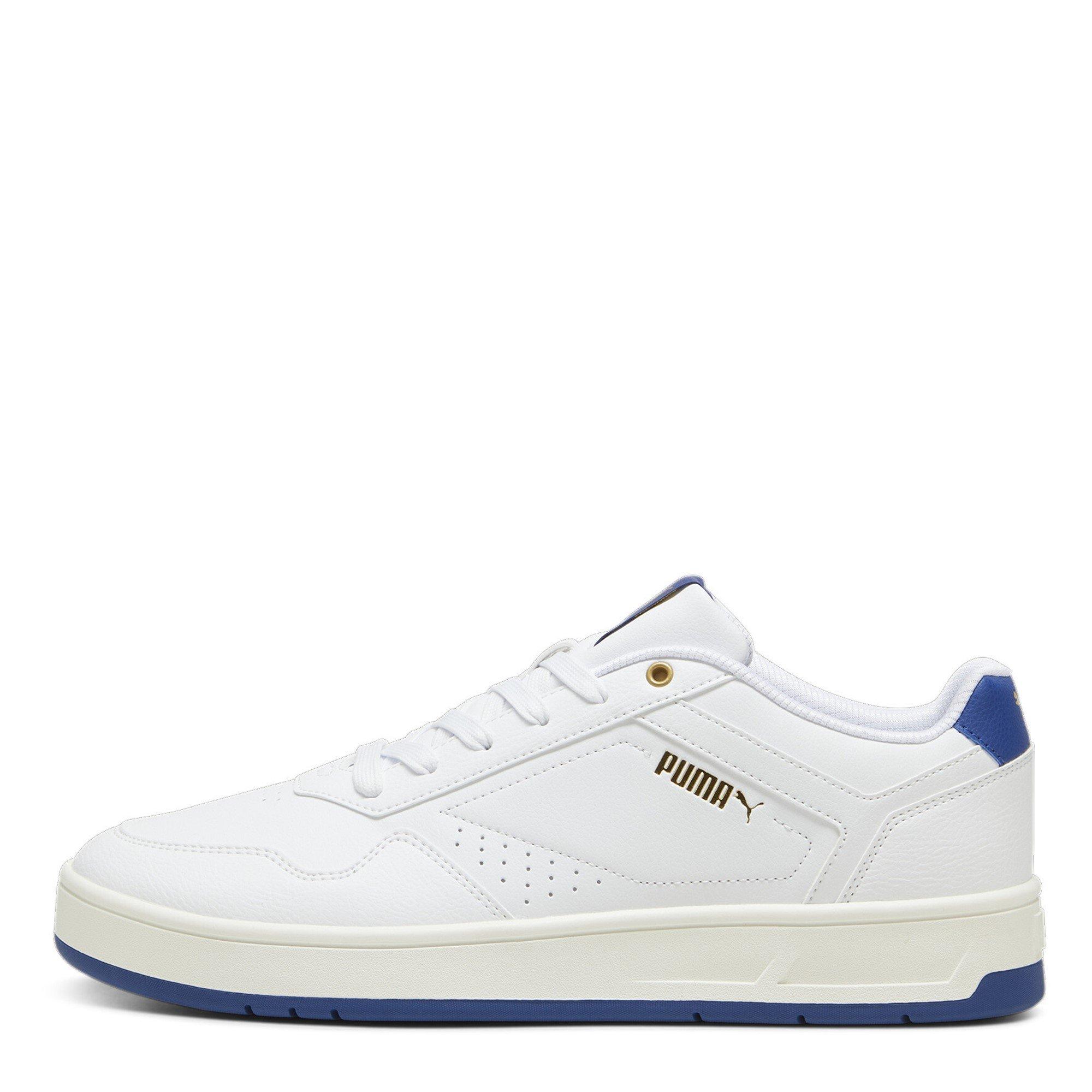 Wht-Clyde-Gold - Puma - Court Classic Mens Trainers - 2