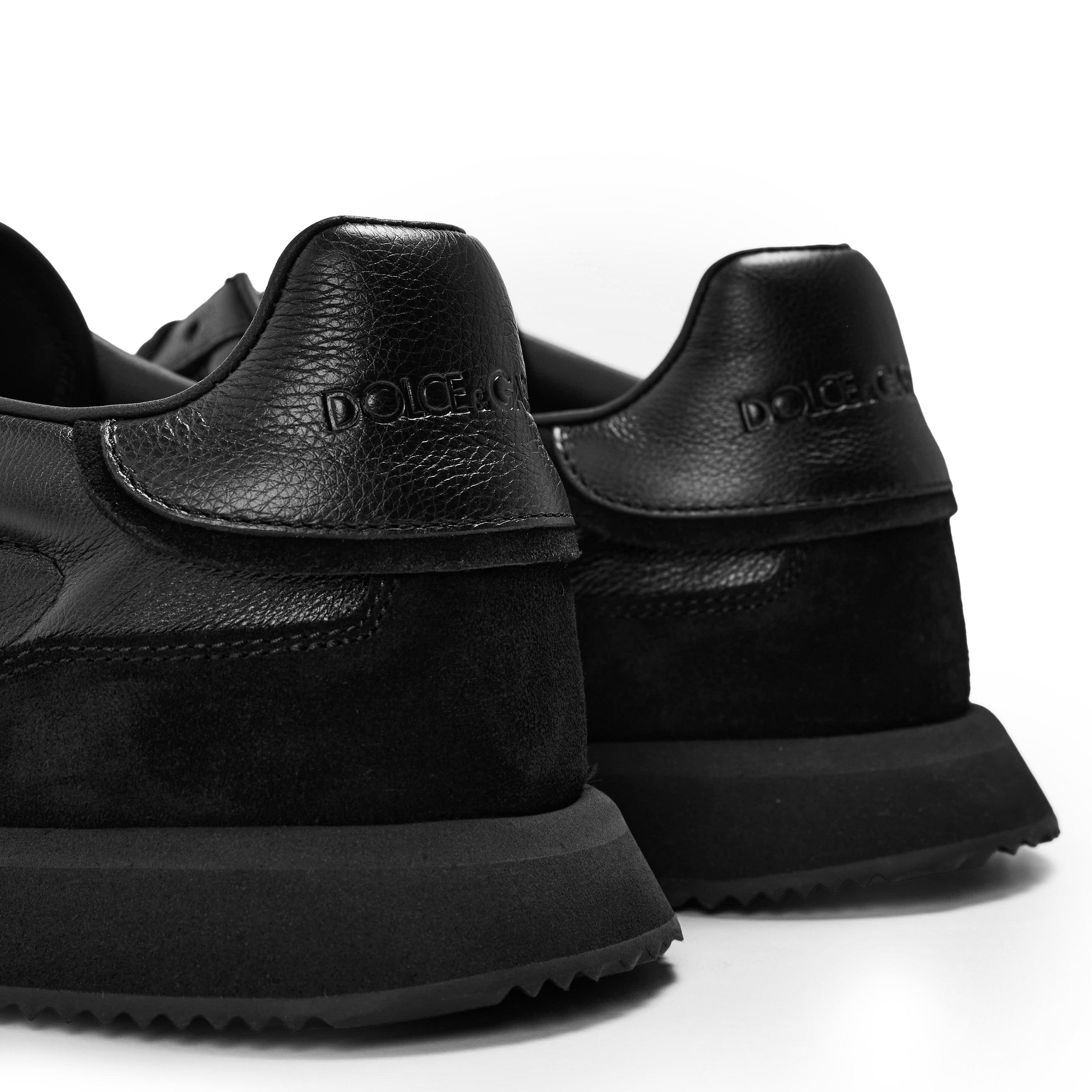 Black/Black - Dolce and Gabbana - DG Aria Leather Sn61 - 4