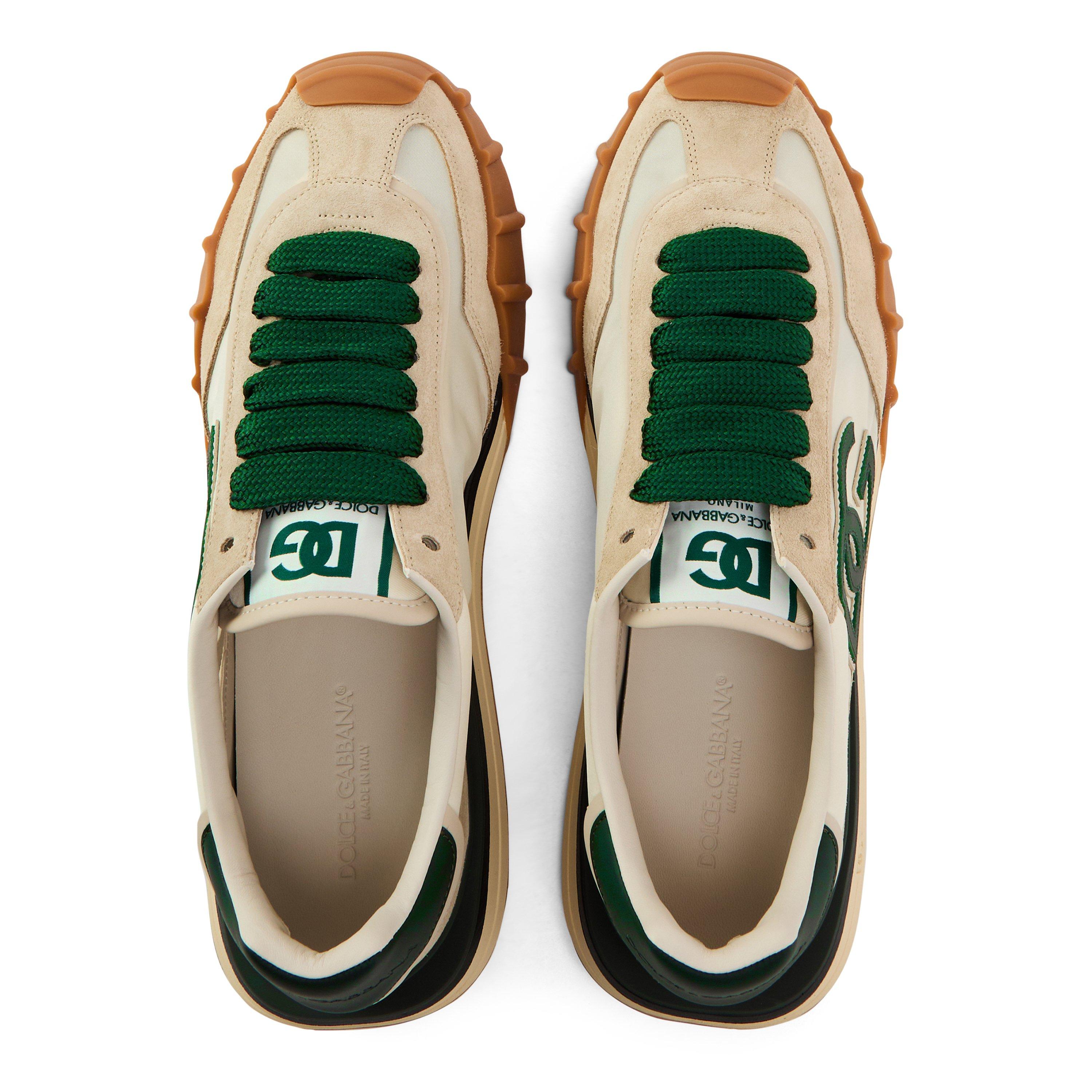 Ivory/Bottle - Dolce and Gabbana - DG Rubber Runner Sn61 - 3