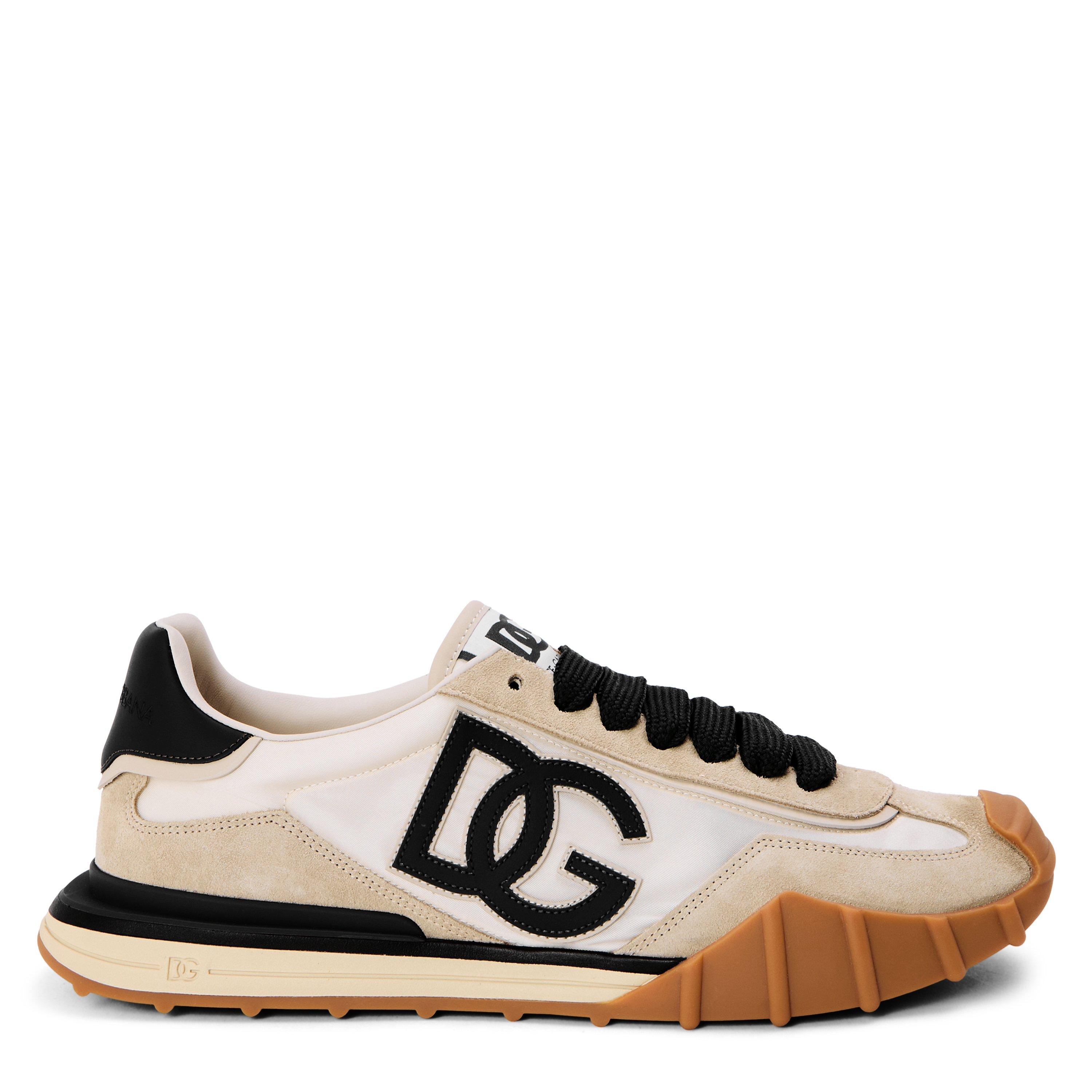 Dolce and Gabbana Men's Rubber Runner - Ivory/Black - Size 9 (43)