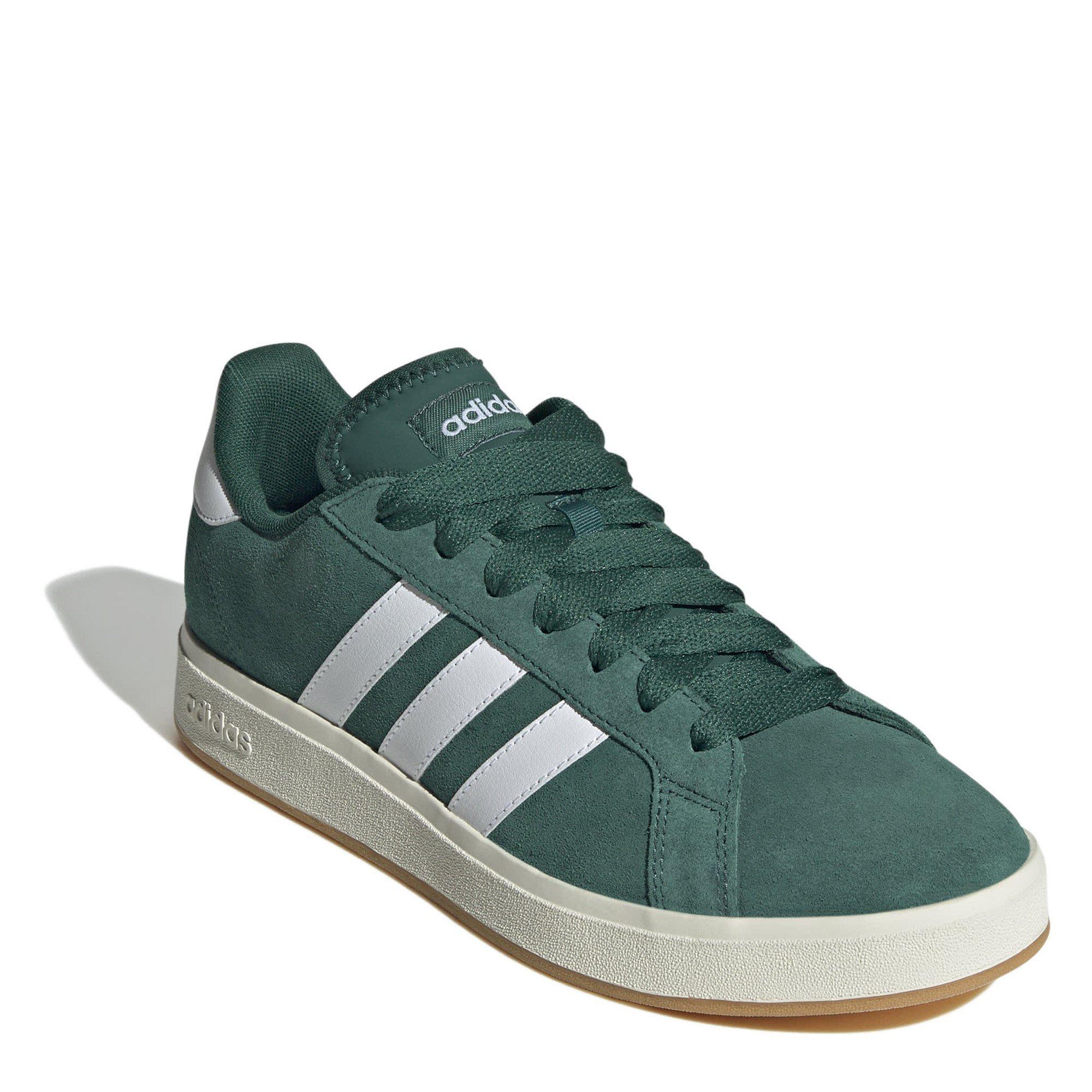Groen/Wit - adidas - Grand Court Base 00s Shoes Mens - 3