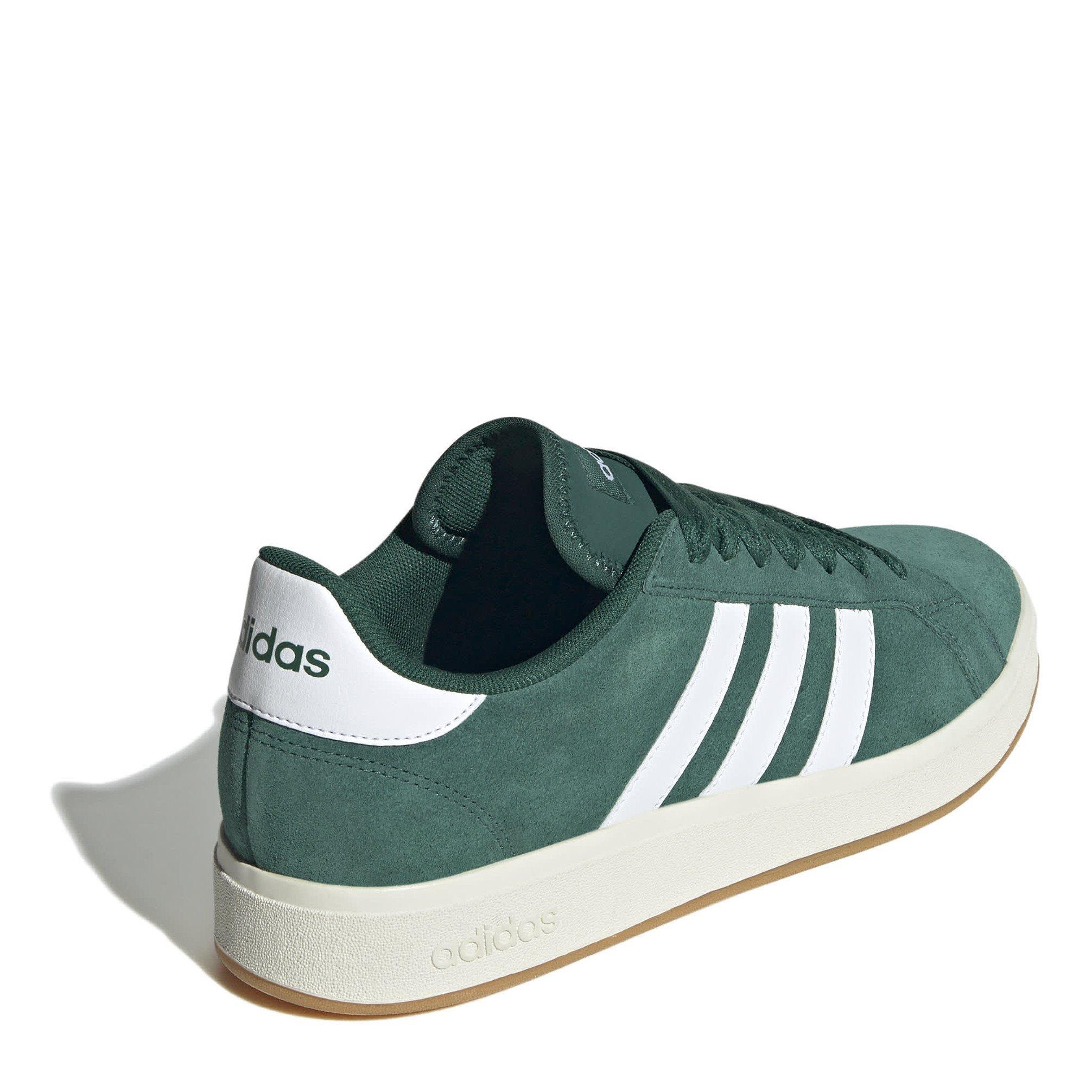 Groen/Wit - adidas - Grand Court Base 00s Shoes Mens - 4
