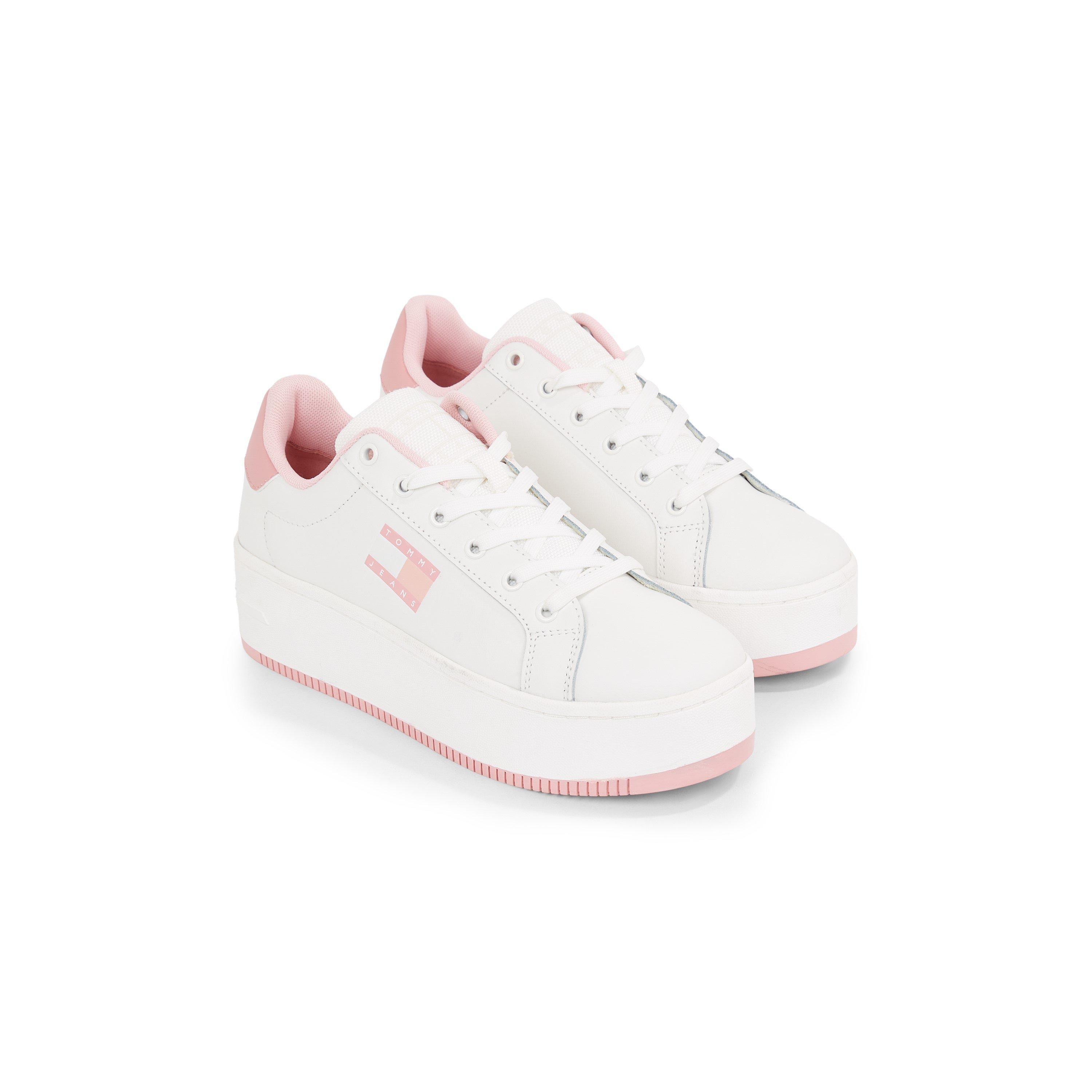 Chalky Pink - Tommy Jeans - Women's Flatform Platform Trainers - 2