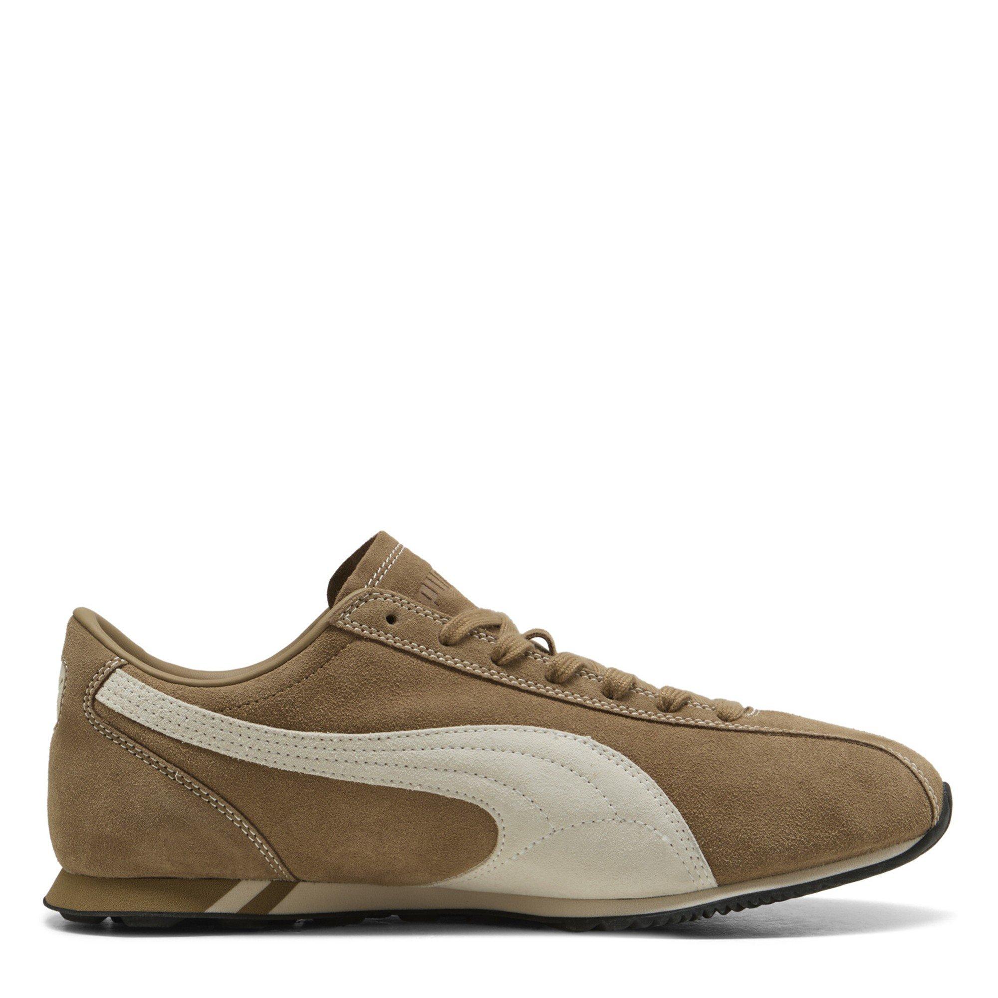 Taupe/White - Puma - Sprint Suede - 4