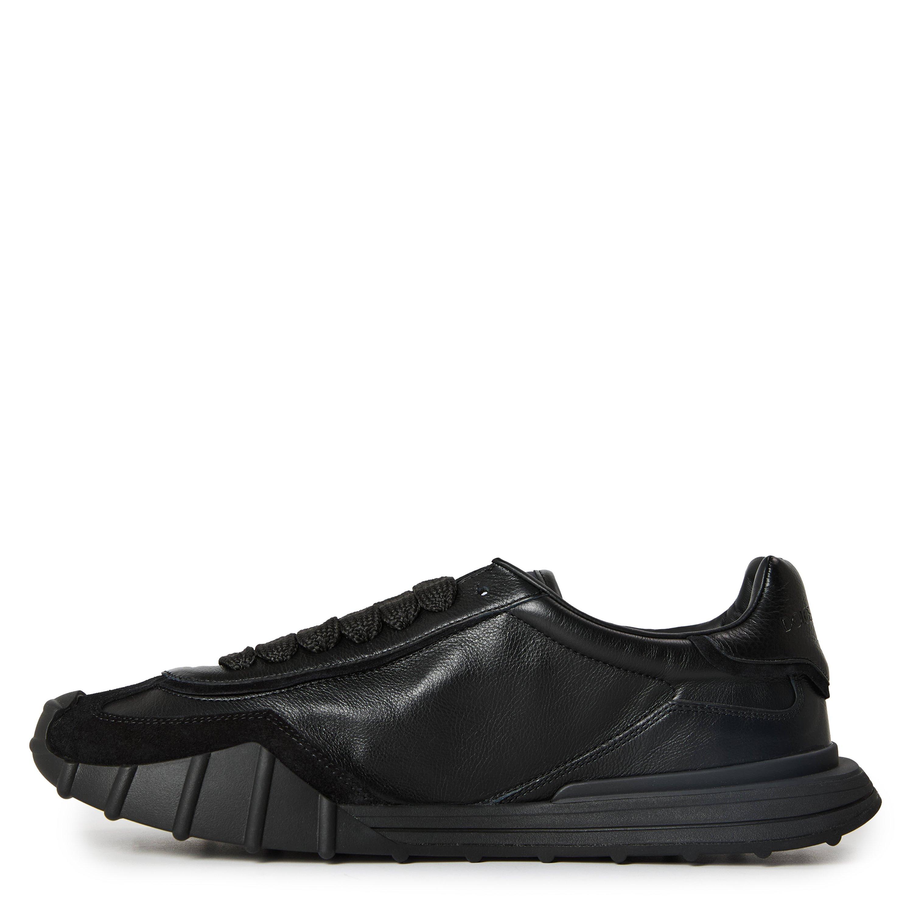 Black/Black - Dolce and Gabbana - DG Athletic Leather Sn63 - 2