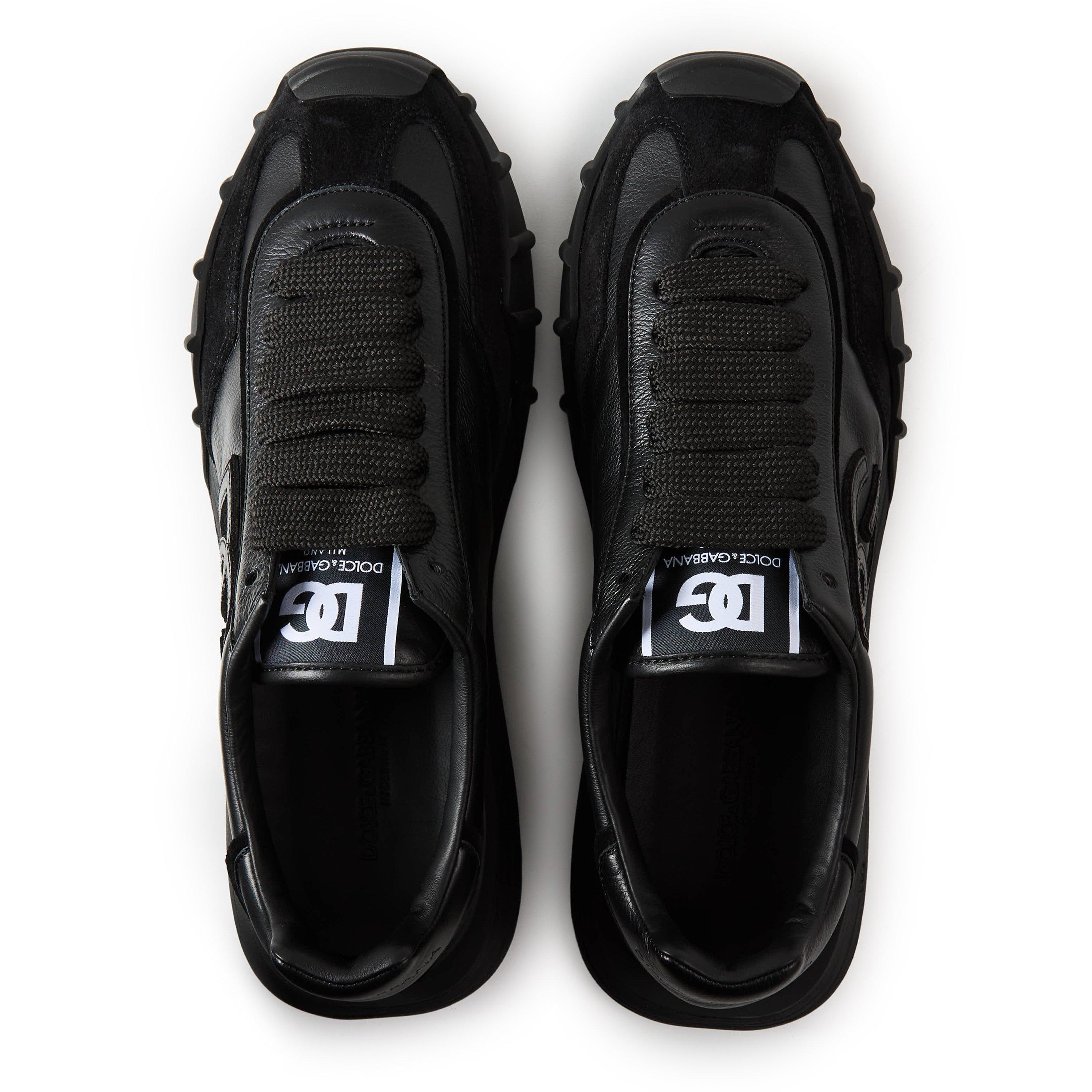 Black/Black - Dolce and Gabbana - DG Athletic Leather Sn63 - 4