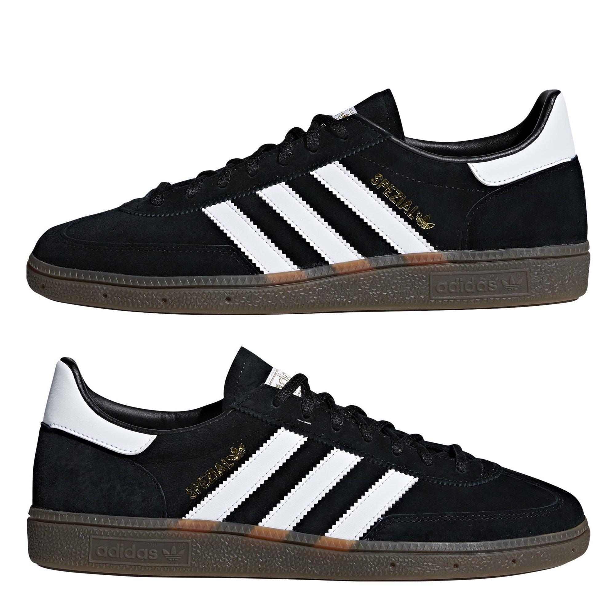 Black/White/Gum - adidas Originals - Handball Spezial Trainers - 11