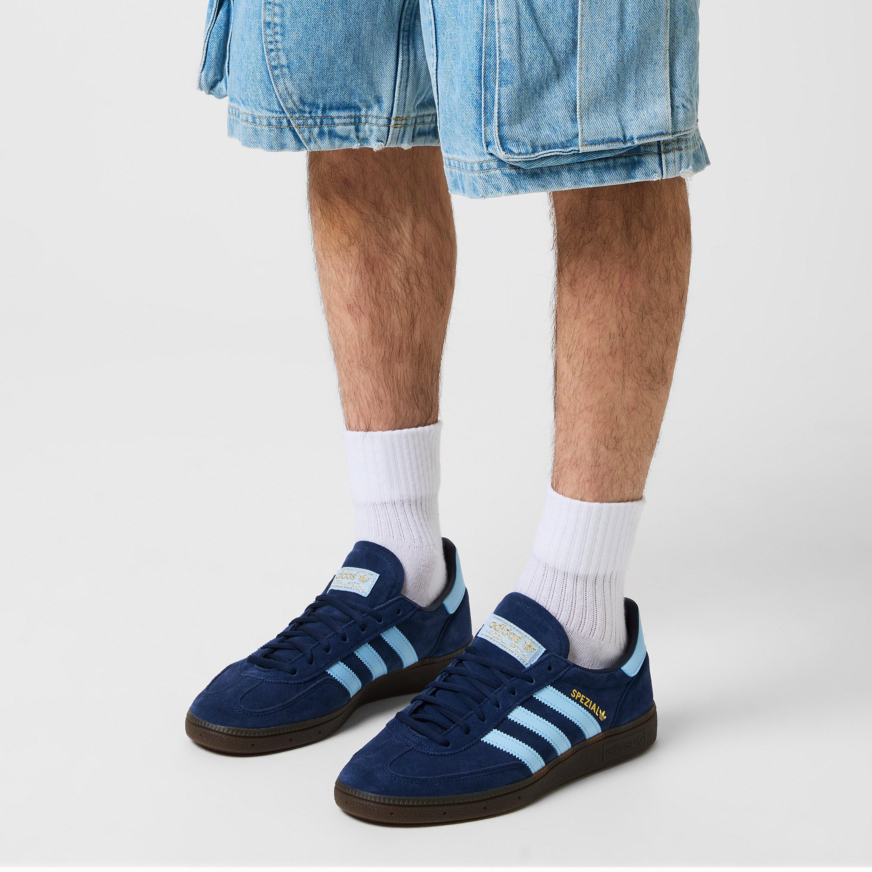 Col Navy/Gum - adidas Originals - Handball Spezial Trainers - 2
