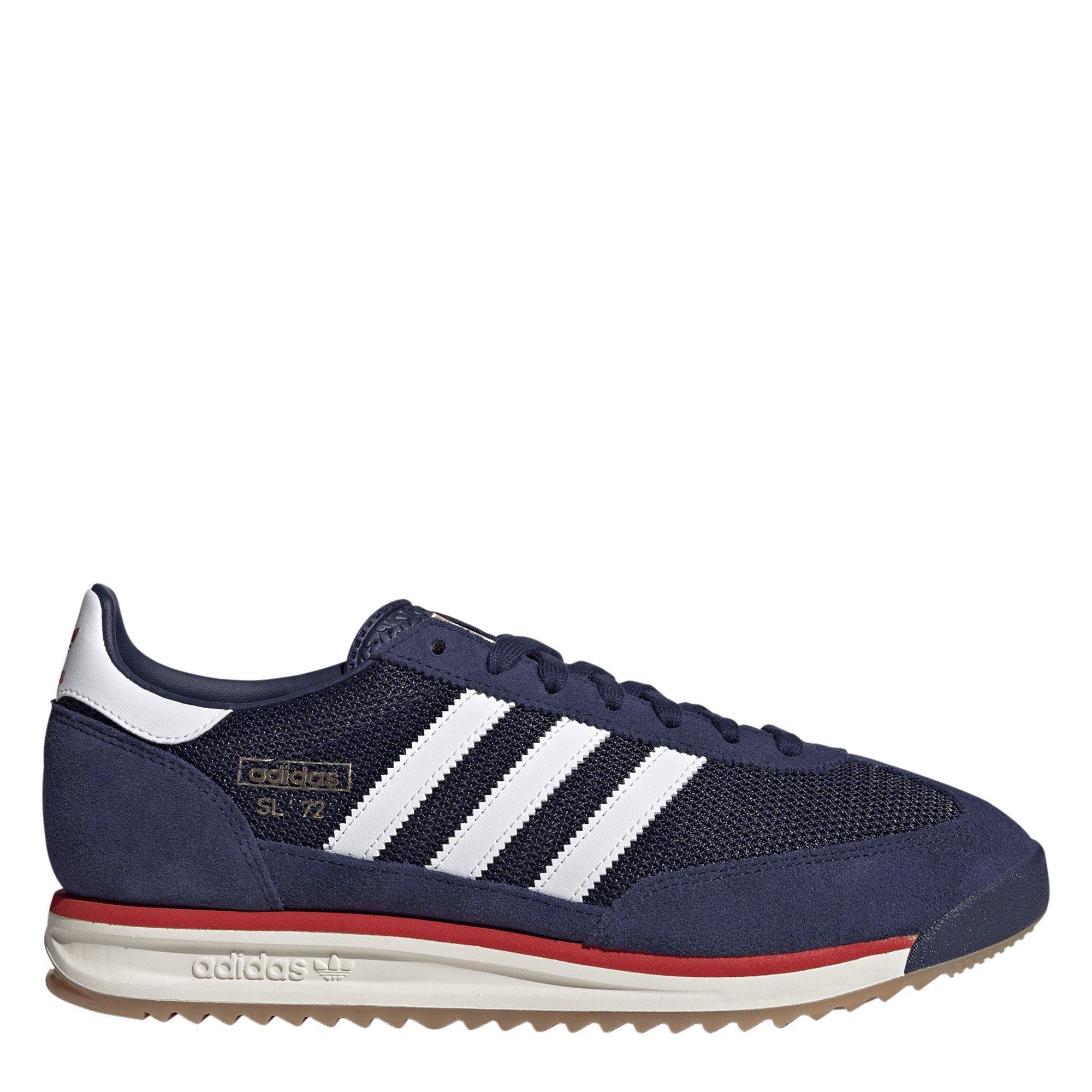 Navy/Red - adidas Originals - Sl 72 Trainers - 1