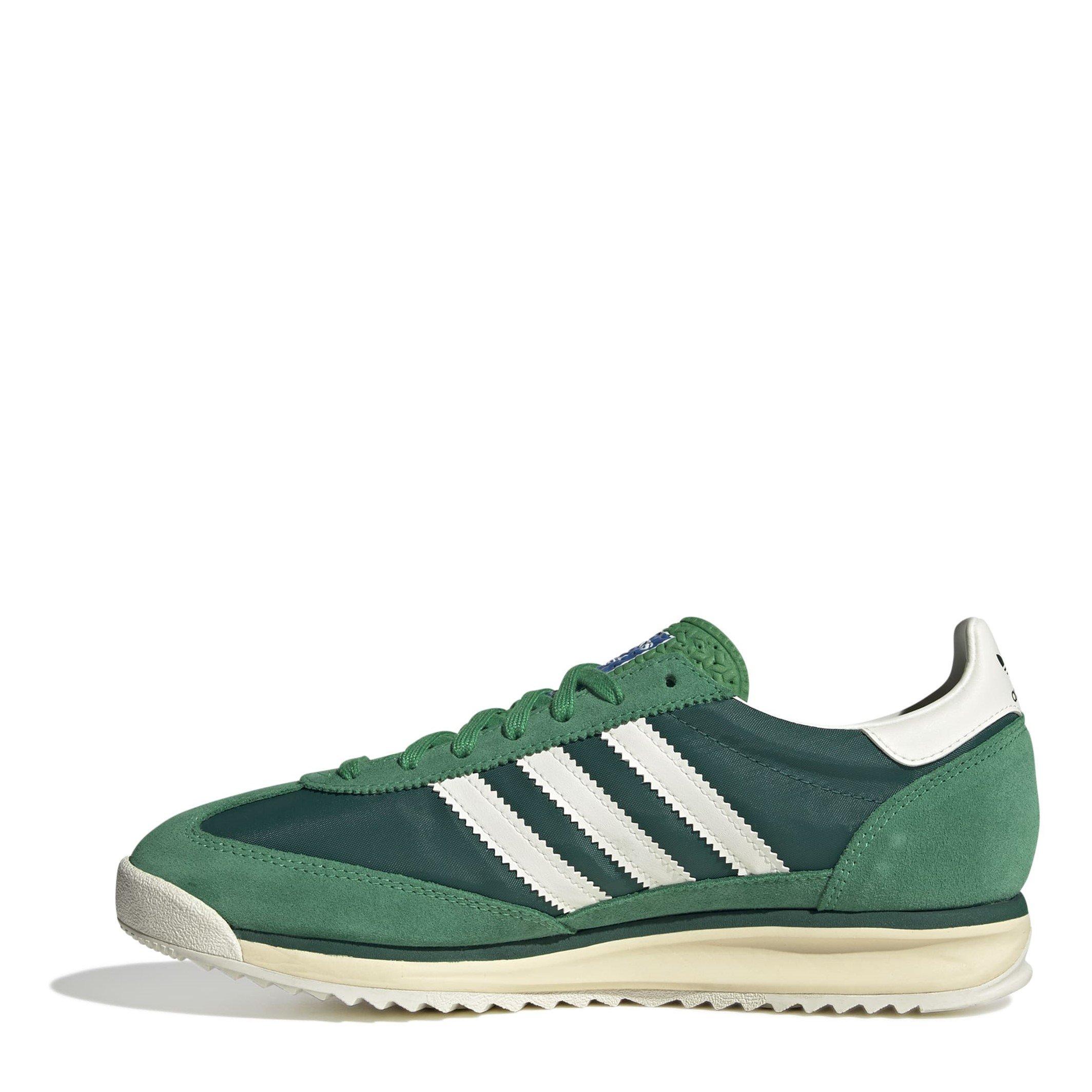 Gren/Wht - adidas Originals - Adidas Sl 72 Rs Shoes Mens - 2