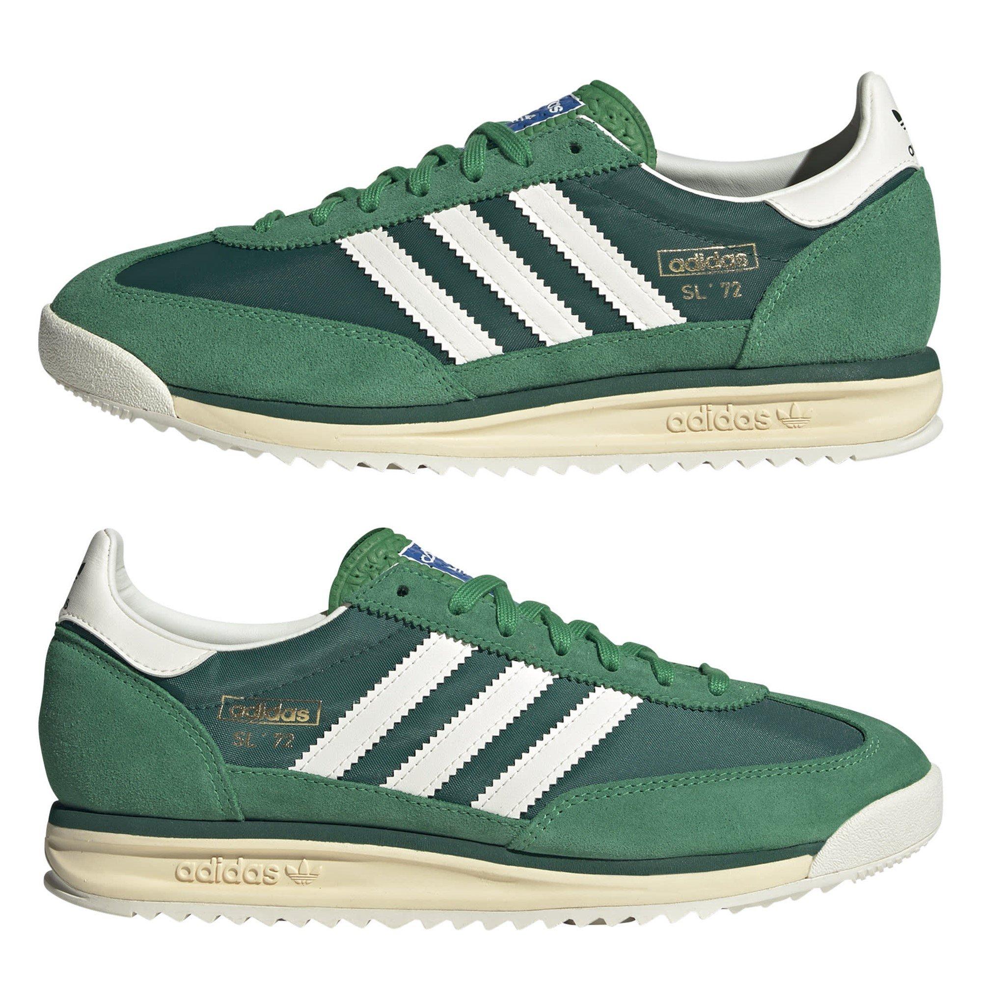 Gren/Wht - adidas Originals - Adidas Sl 72 Rs Shoes Mens - 9
