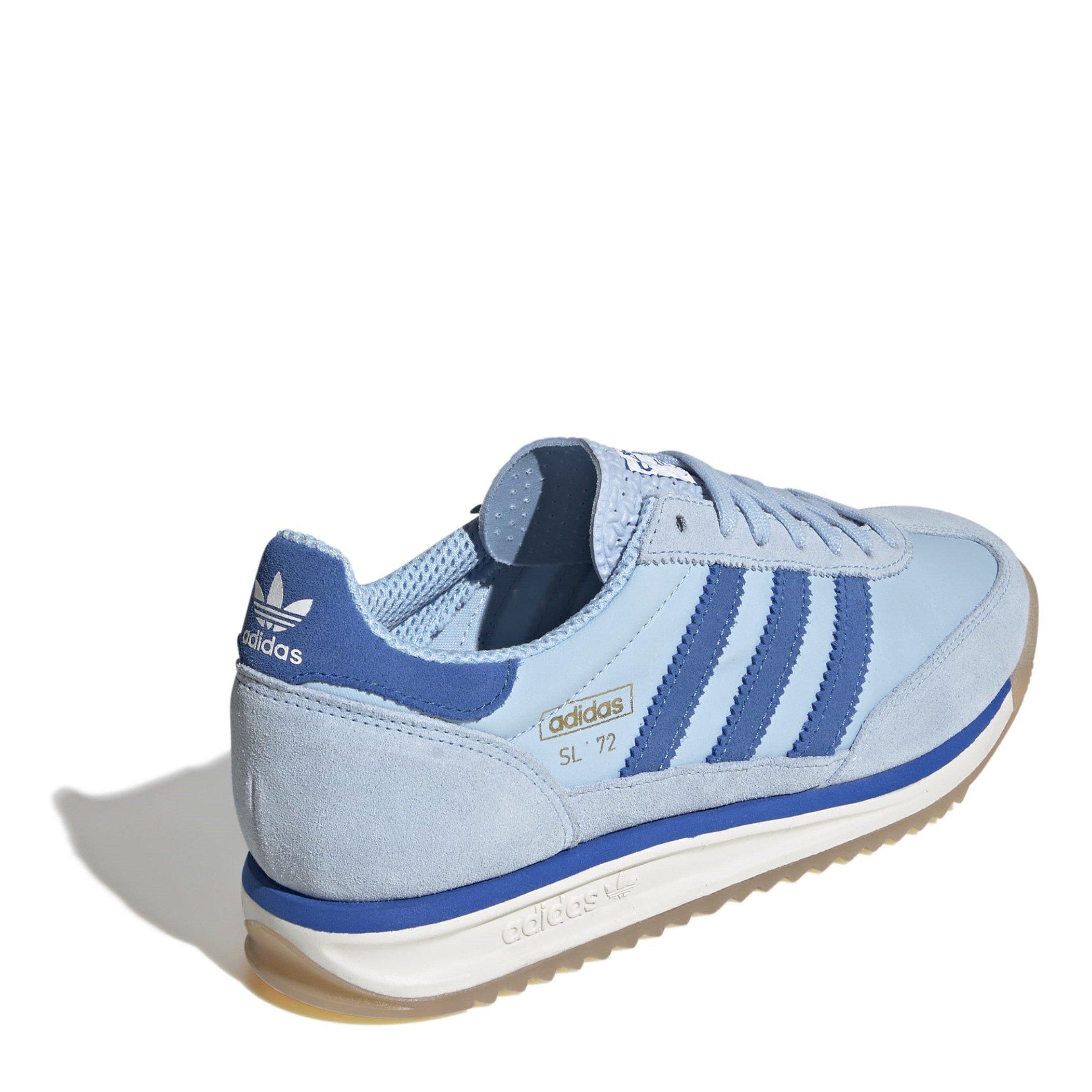 Blue/Blue - adidas Originals - Adidas Sl 72 Rs Shoes Mens - 4