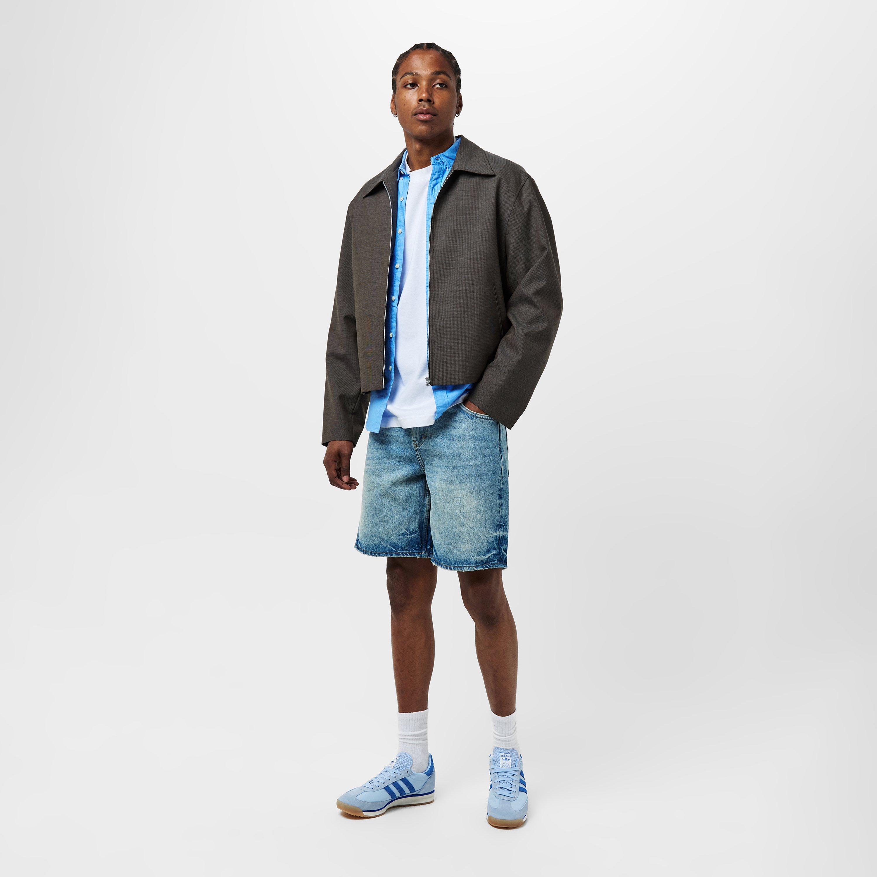 Blue/Blue - adidas Originals - Adidas Sl 72 Rs Shoes Mens - 7