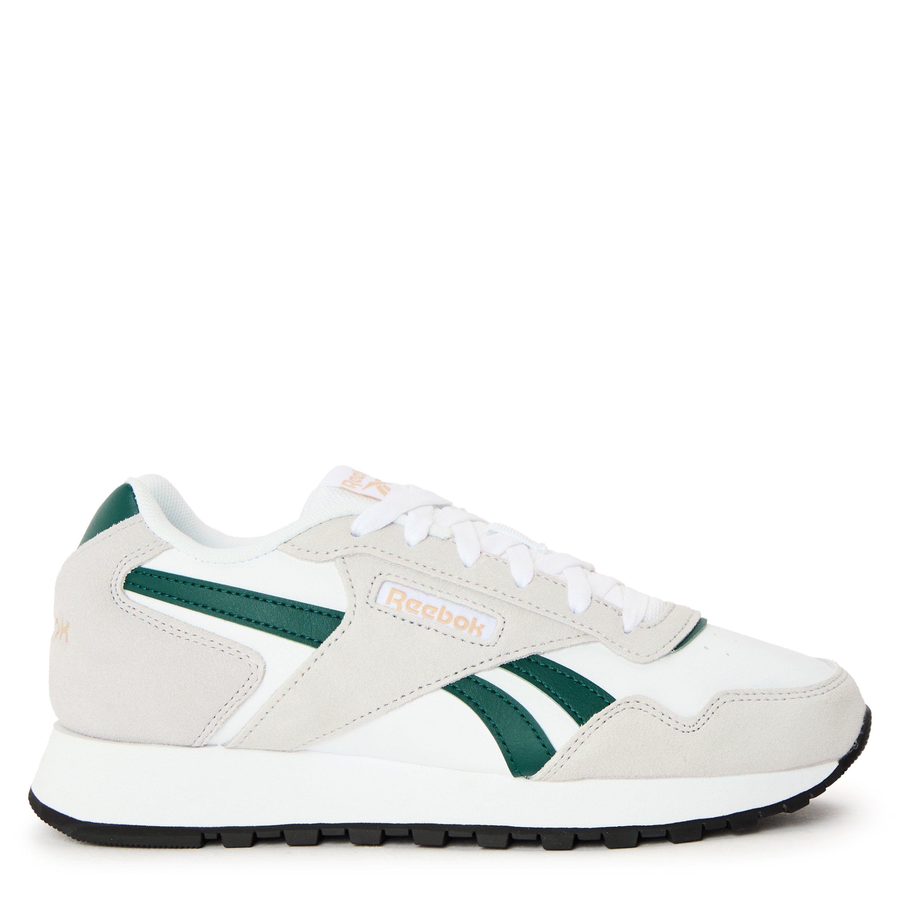 Reebok Men's Glide Trainers - White/Green - 7 (40.5)