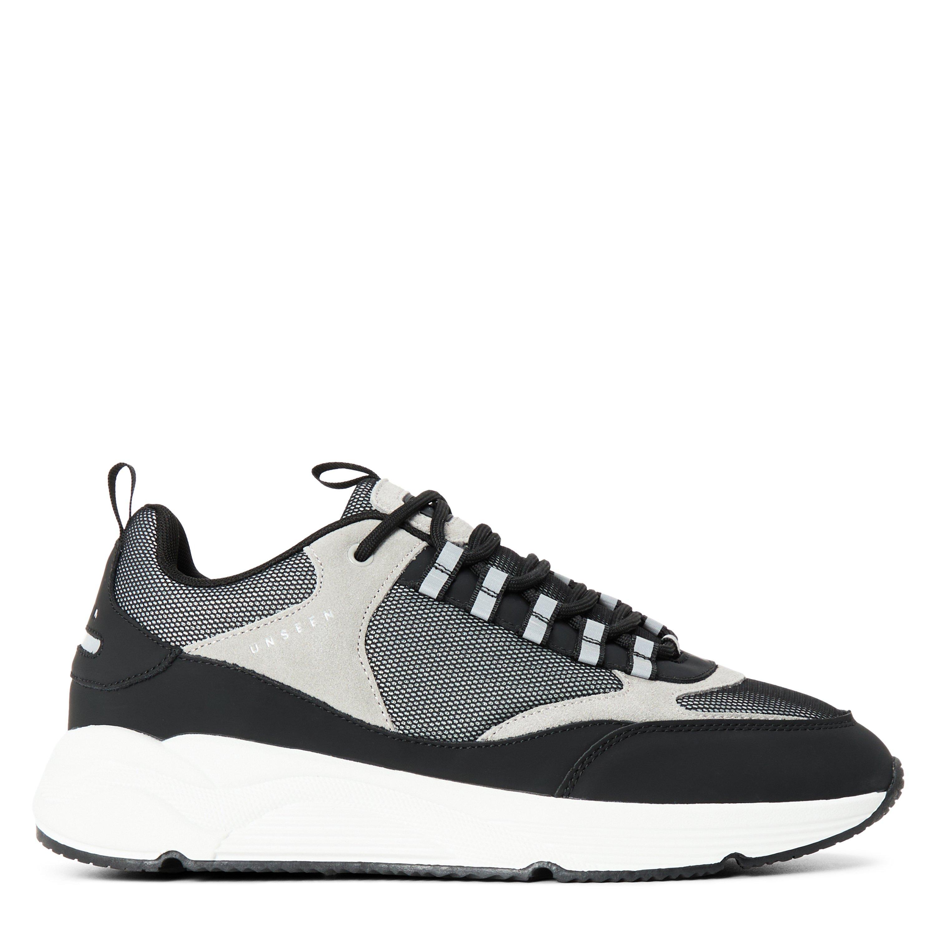 Black/Grey - Unseen Footwear - Men's Clarn Run Trainers - 1