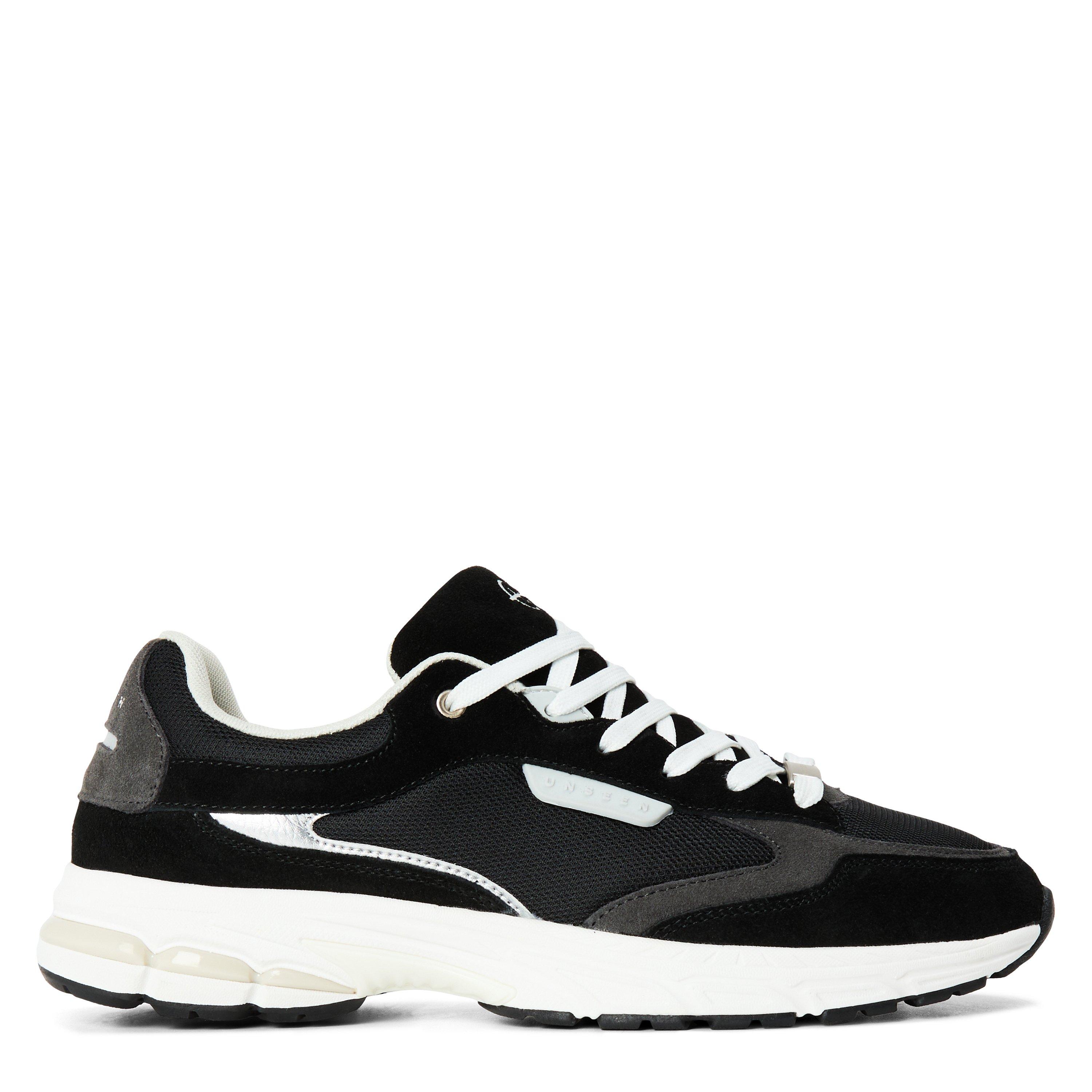 Black/Grey - Unseen Footwear - Men's Train Run Trainers - 1